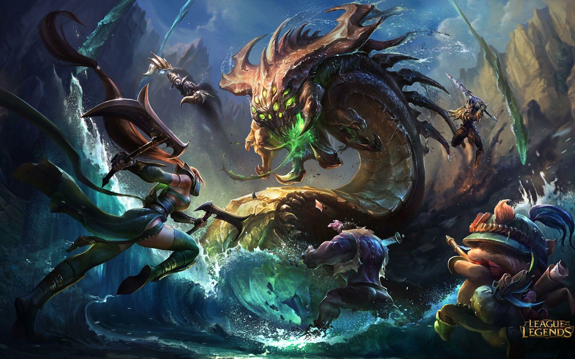 League of Legends greatness, Top-tier champions, Unforgettable gameplay, Strategic tactics, 1920x1200 HD Desktop