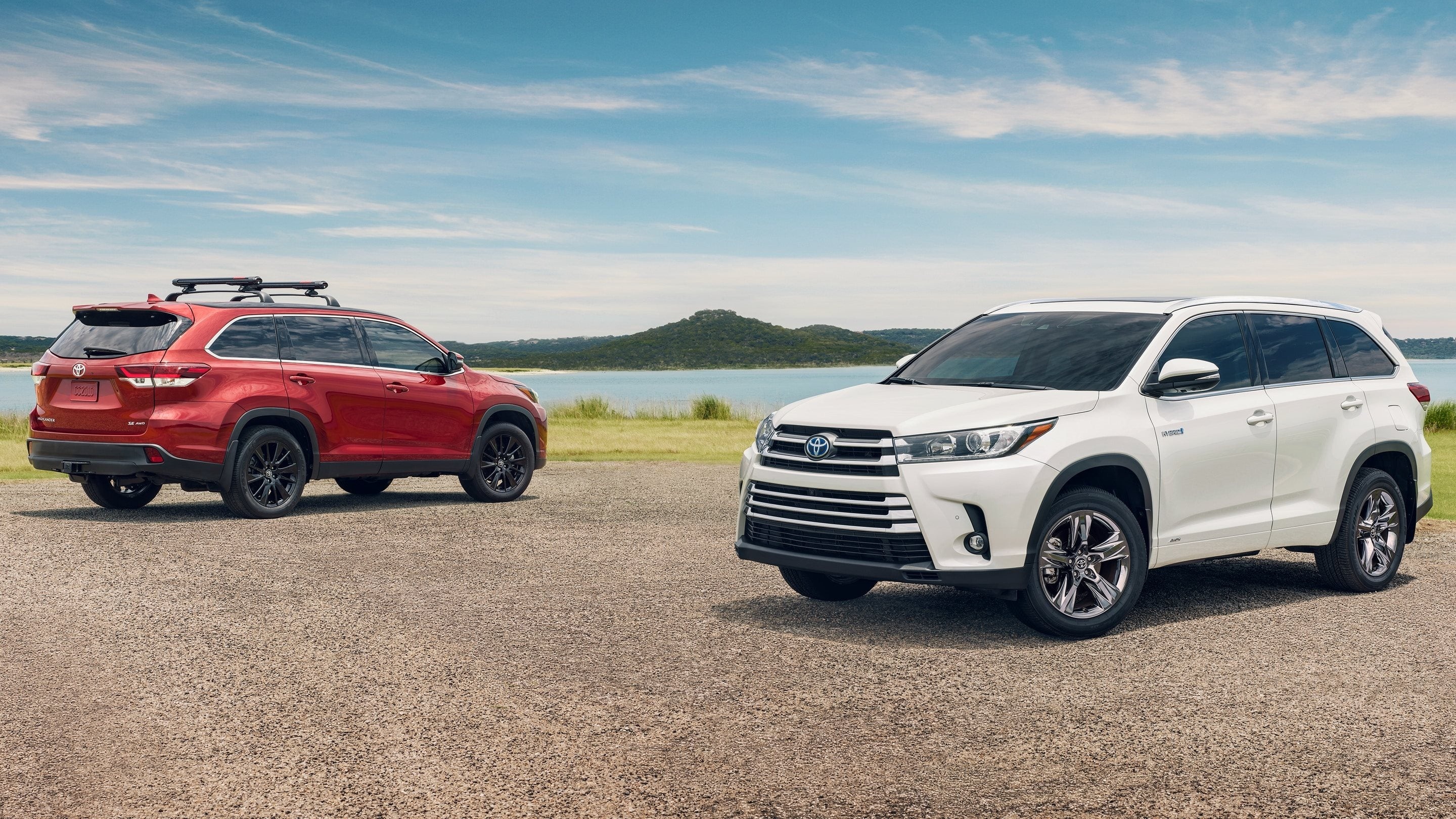 SE & Hybrid, Toyota Highlander Wallpaper, 2880x1620 HD Desktop