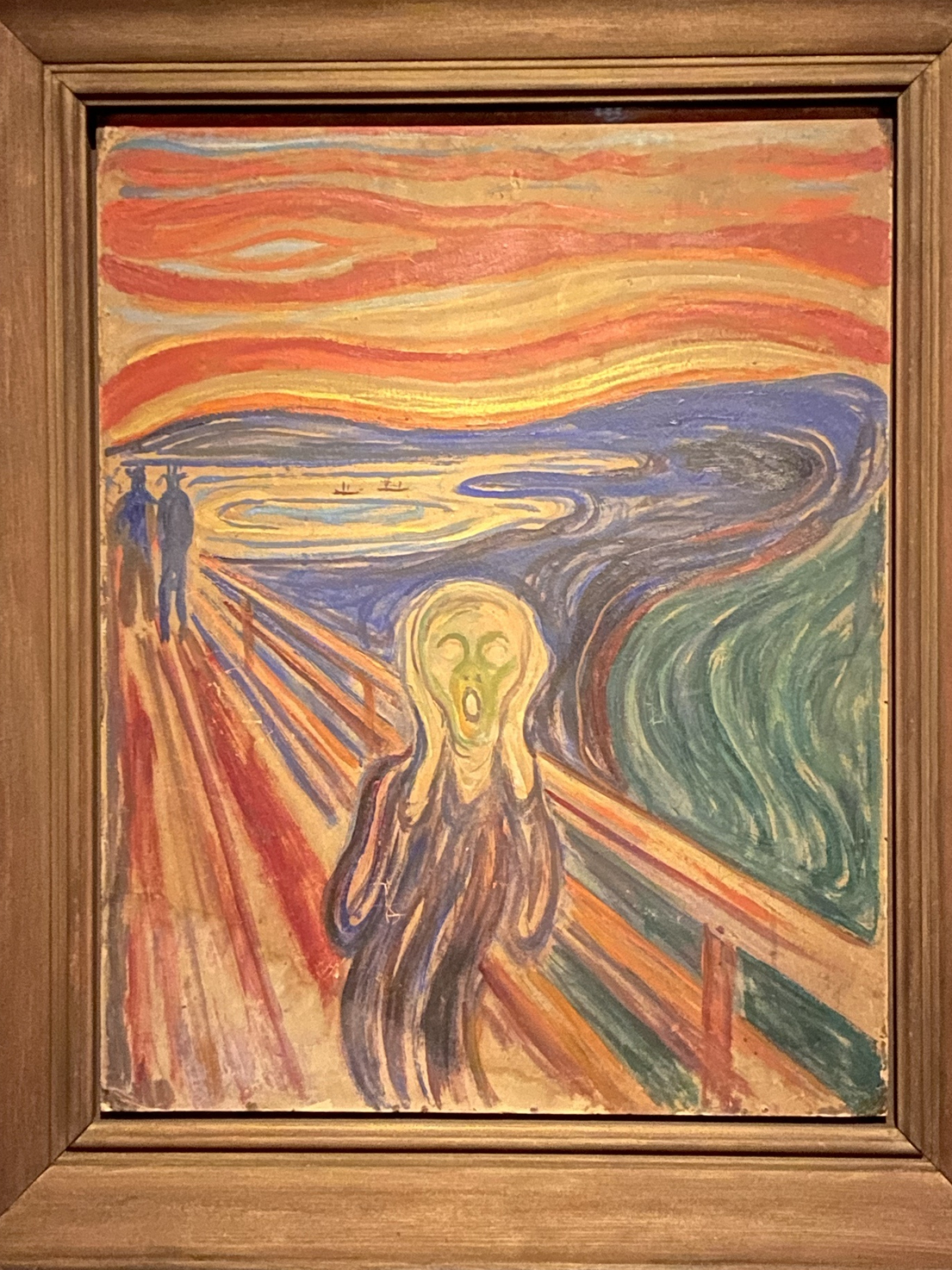 The Scream, Edvard Munch, 1893 album, art appreciation, 1540x2050 HD Phone