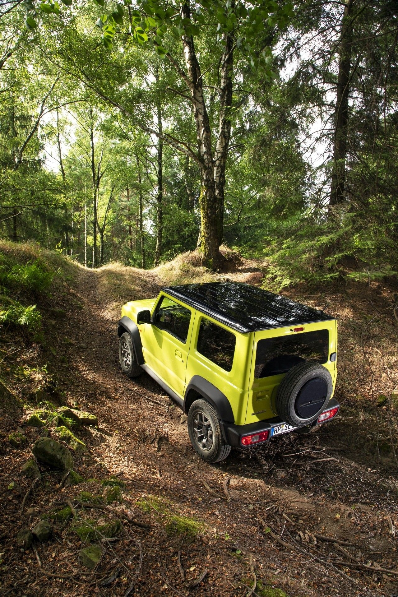 Suzuki Jimny, Stunning wallpapers, Compact SUV, Adventure-ready, 1280x1920 HD Phone