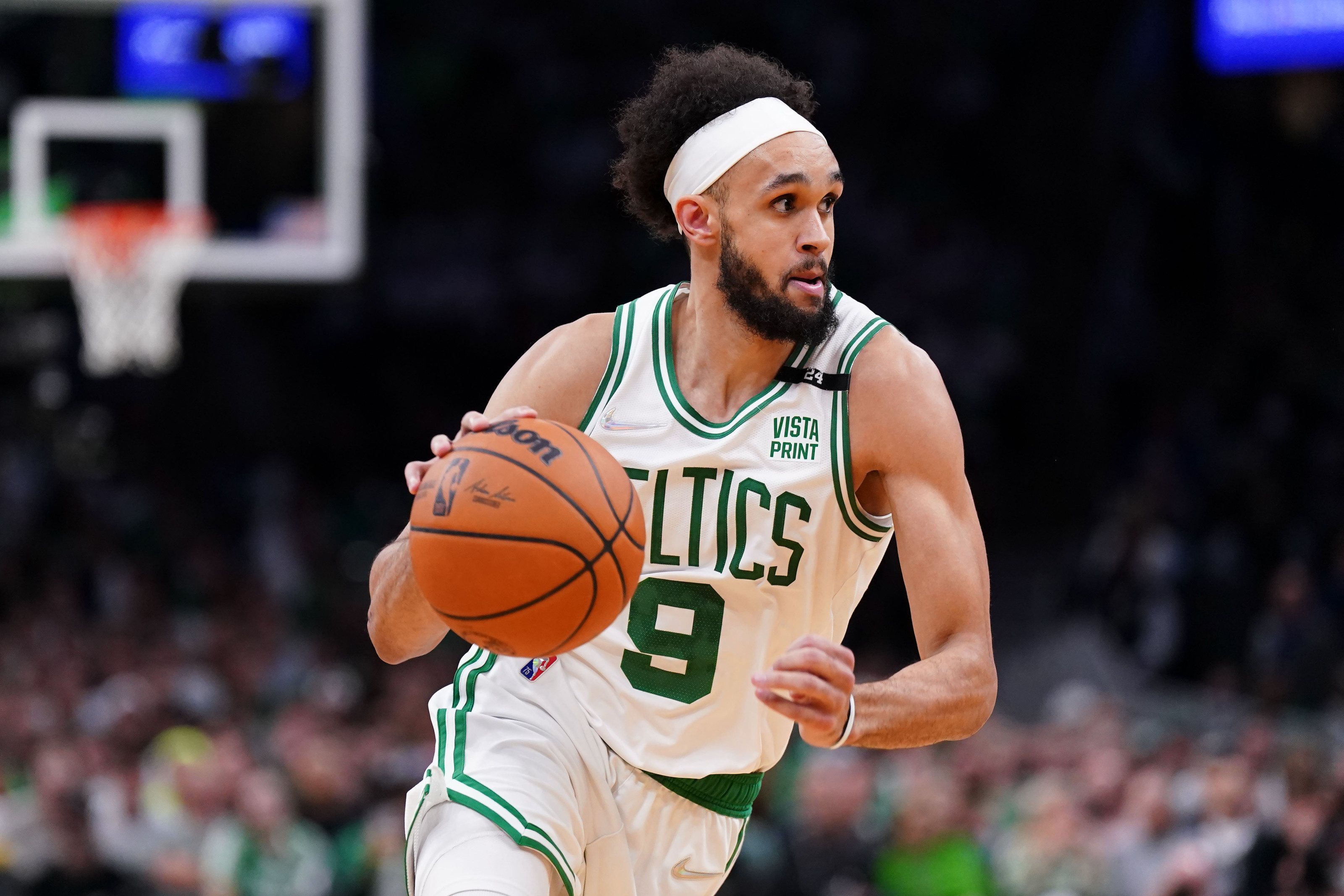 Derrick White, Boston Celtics Wallpaper, 3200x2140 HD Desktop