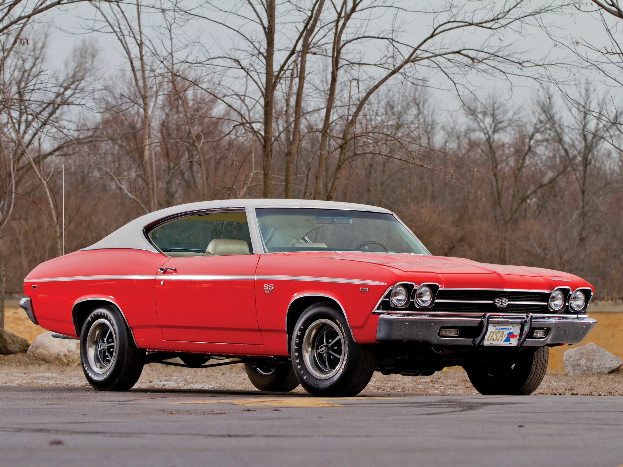 1969 Chevrolet Chevelle, SS 396 L34, Hardtop classic, Muscle car pedigree, Auto enthusiast appeal, 2050x1540 HD Desktop