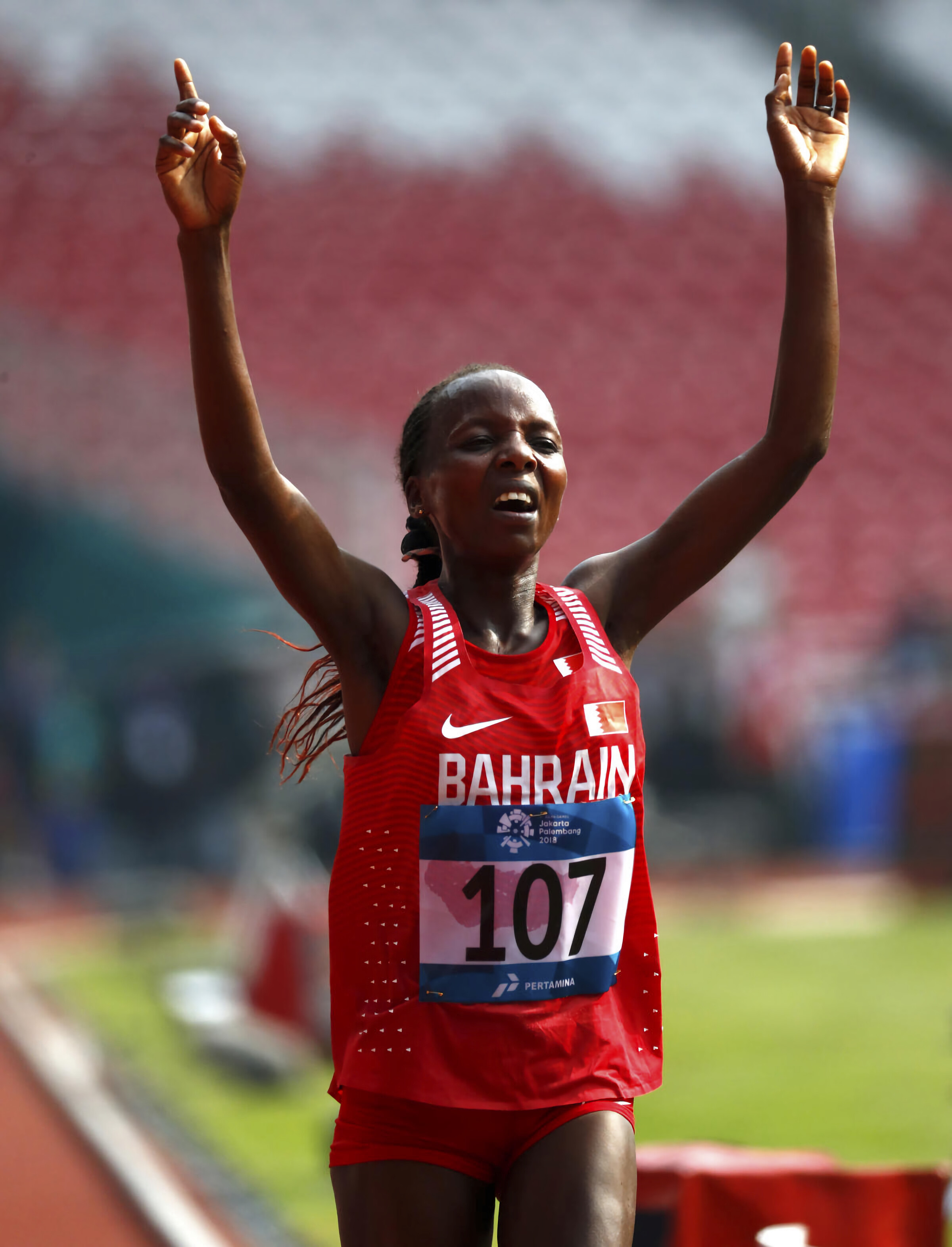 Jakarta 2018, Rose Chelimo Wallpaper, 2400x3150 HD Phone