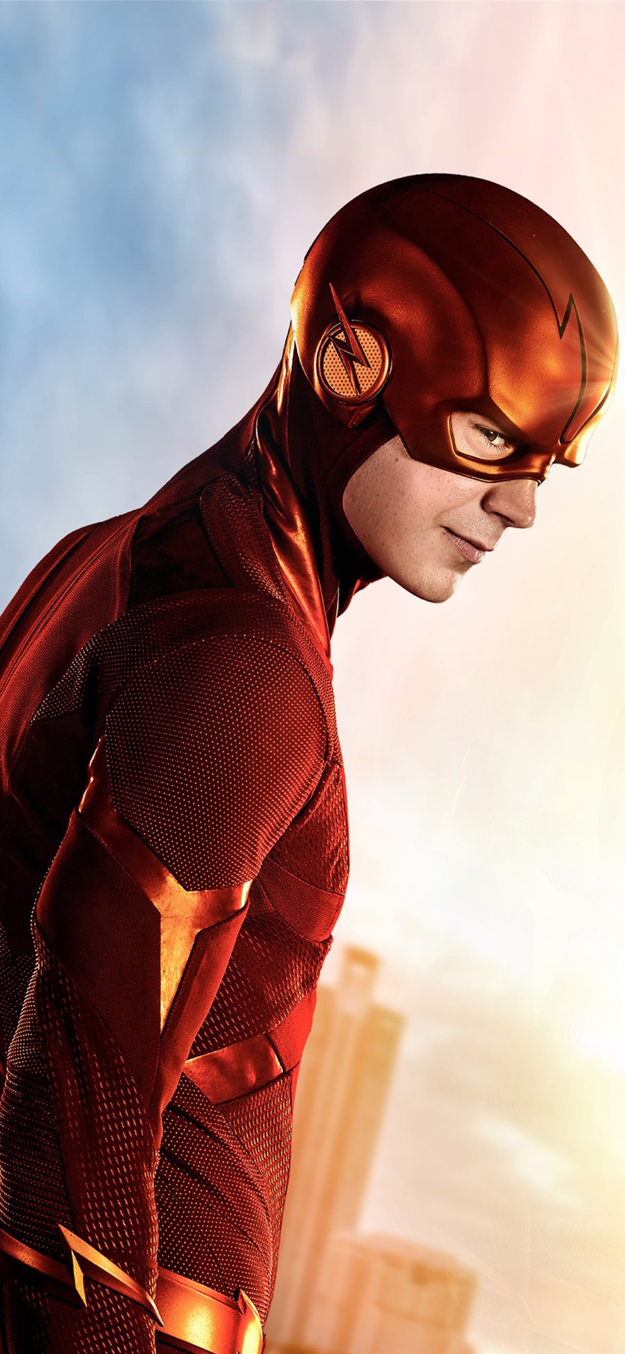 Flash Season 6, Sony Xperia wallpapers, HD iPhone wallpapers, Small screen superhero, 1290x2780 HD Phone