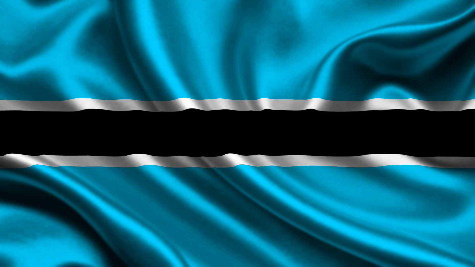 Botswana, Flags Wallpaper, 1920x1080 Full HD Desktop