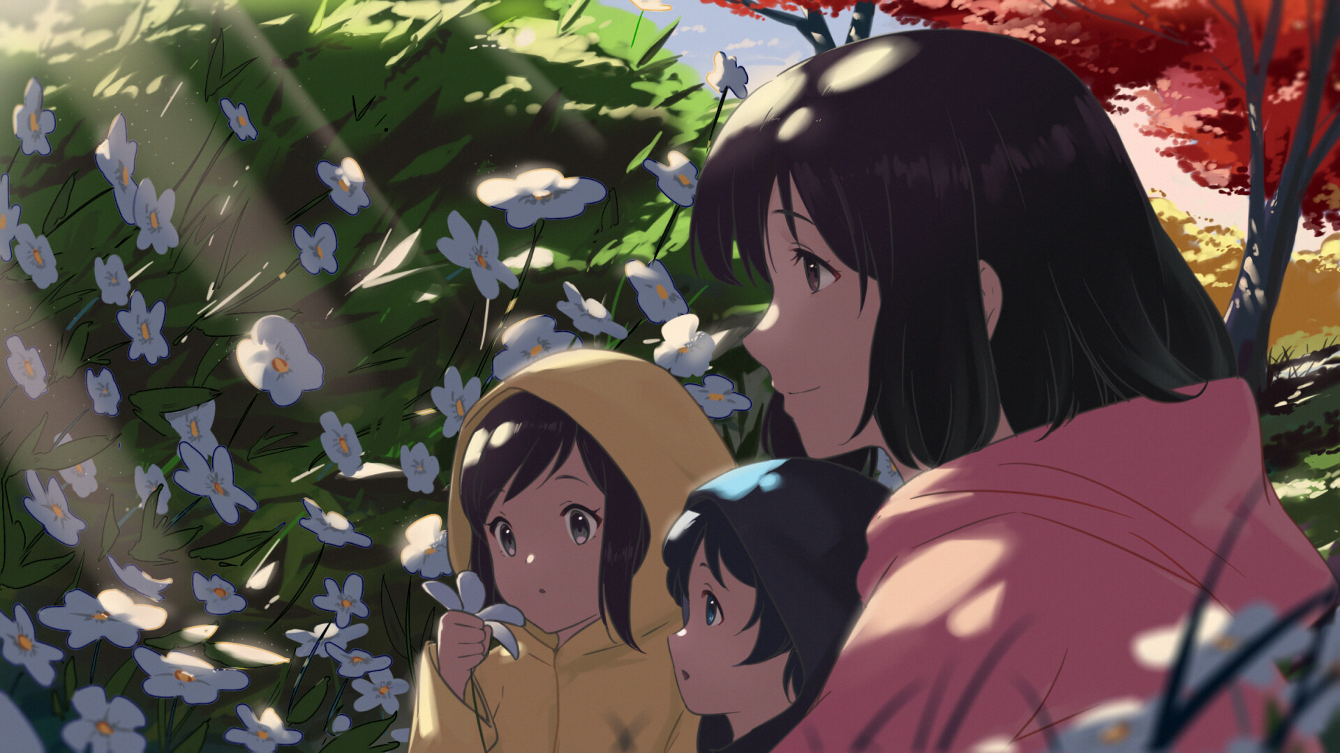 Wolf Children, Nyltt gallery, Heartwarming story, Anime masterpiece, 1920x1080 Full HD Desktop