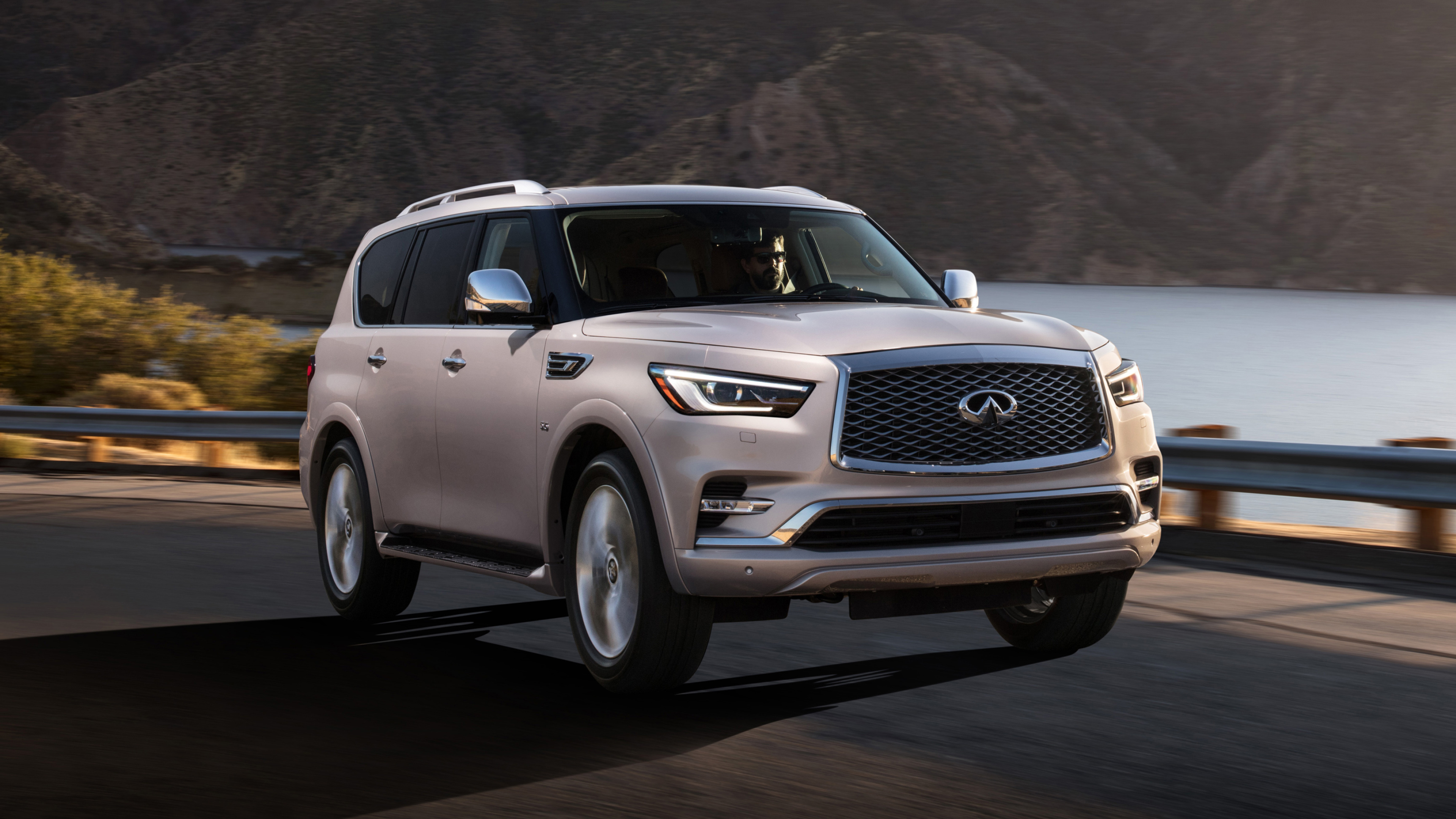 Infiniti QX80 Auto, Cars desktop wallpapers, 2018, 3840x2160 4K Desktop