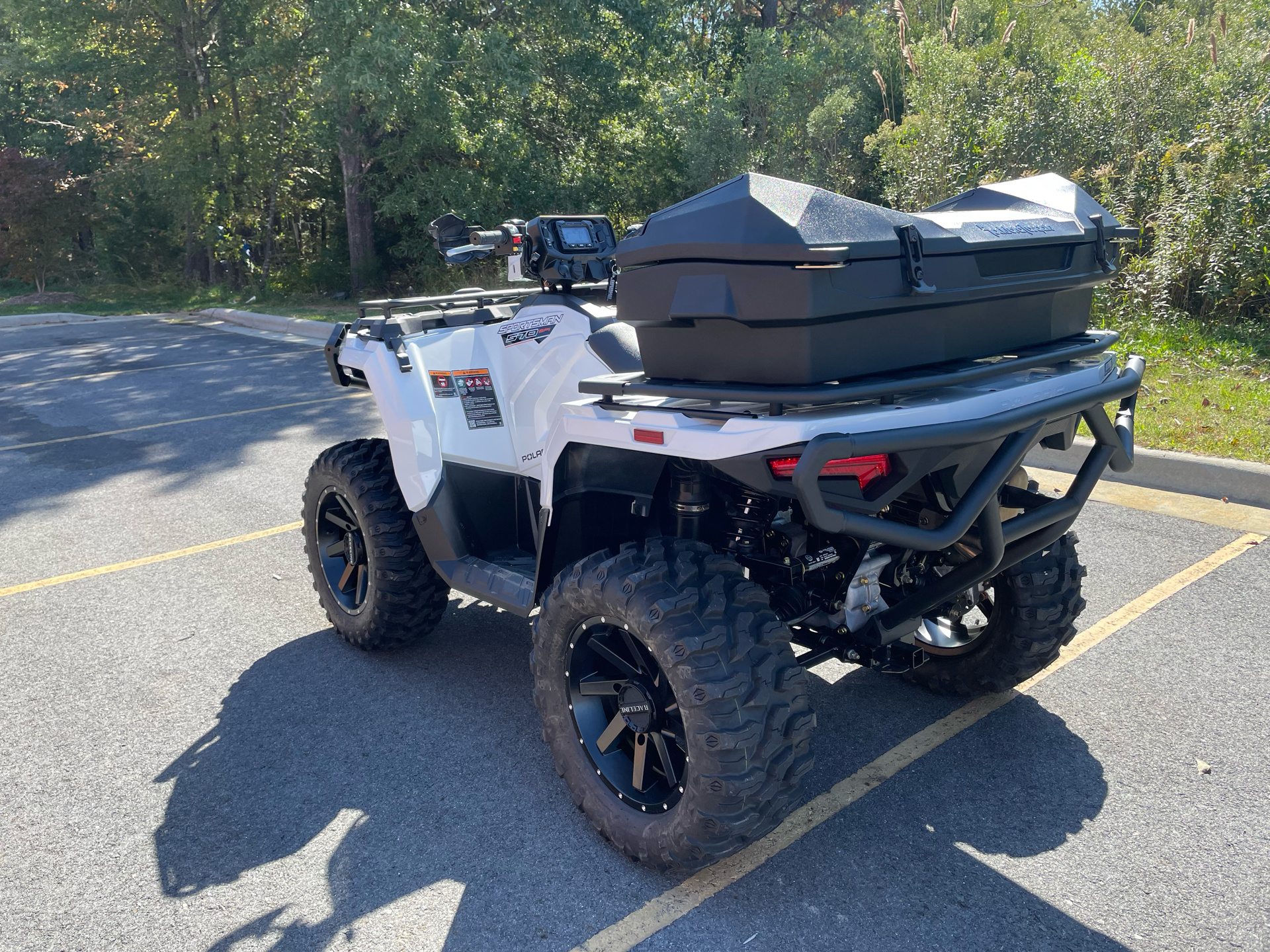 Polaris Sportsman Touring, Utility off-road beast, White lightning, Albemarle, 1920x1440 HD Desktop