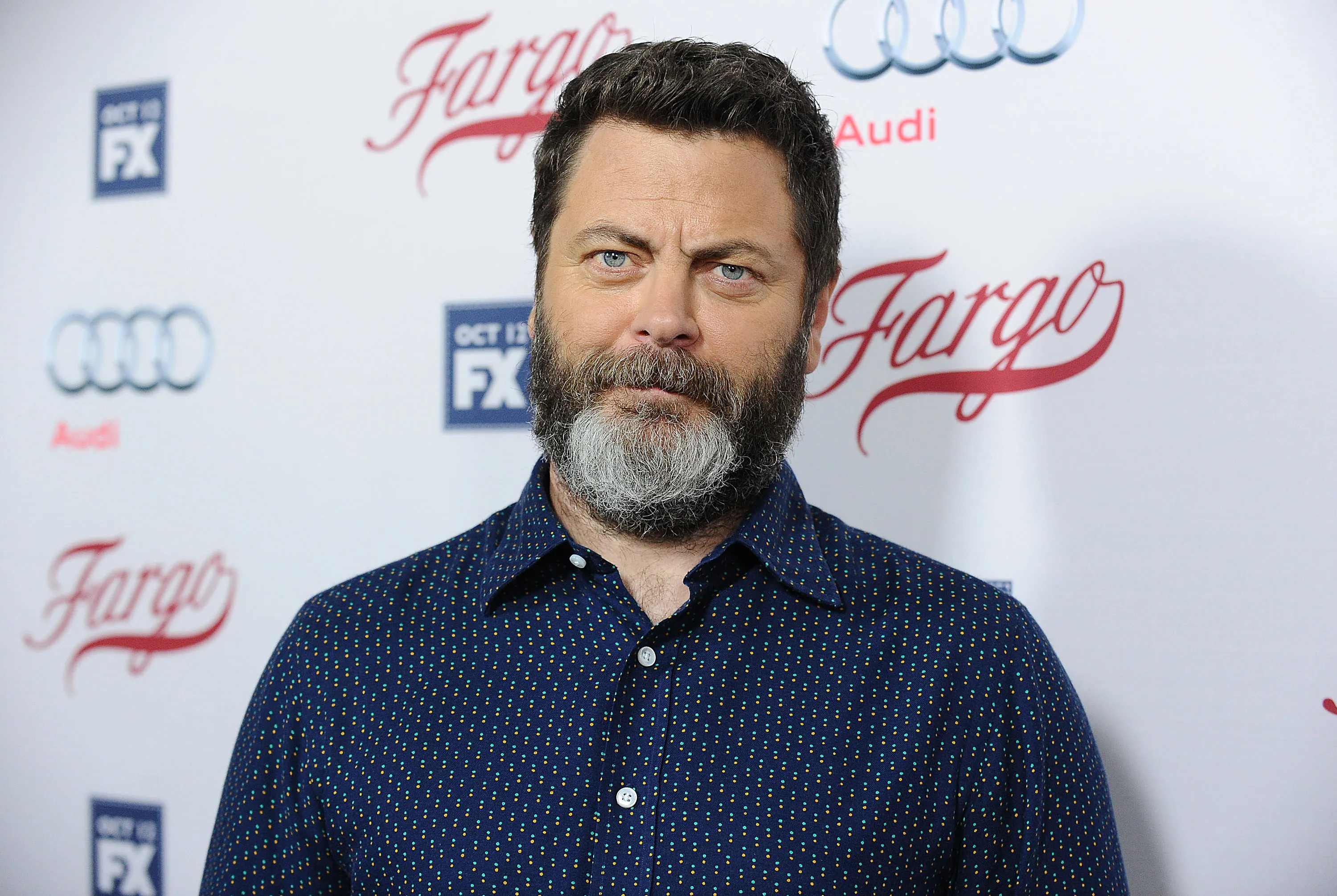 Nick Offerman, Holiday interview, 3000x2020 HD Desktop