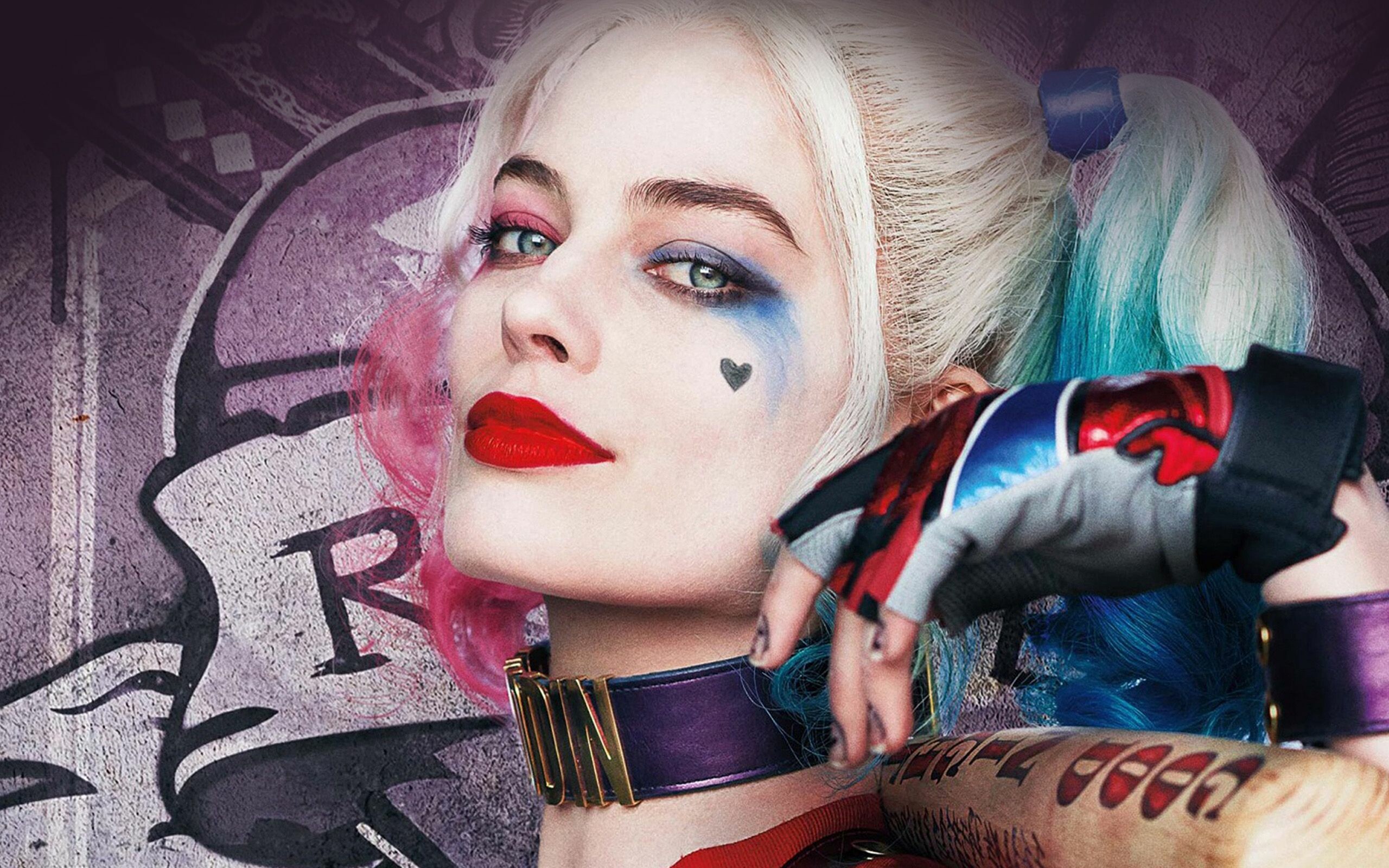 Harley Quinn, Suicide Squad, Psychedelic artwork, Villainous duo, 2560x1600 HD Desktop