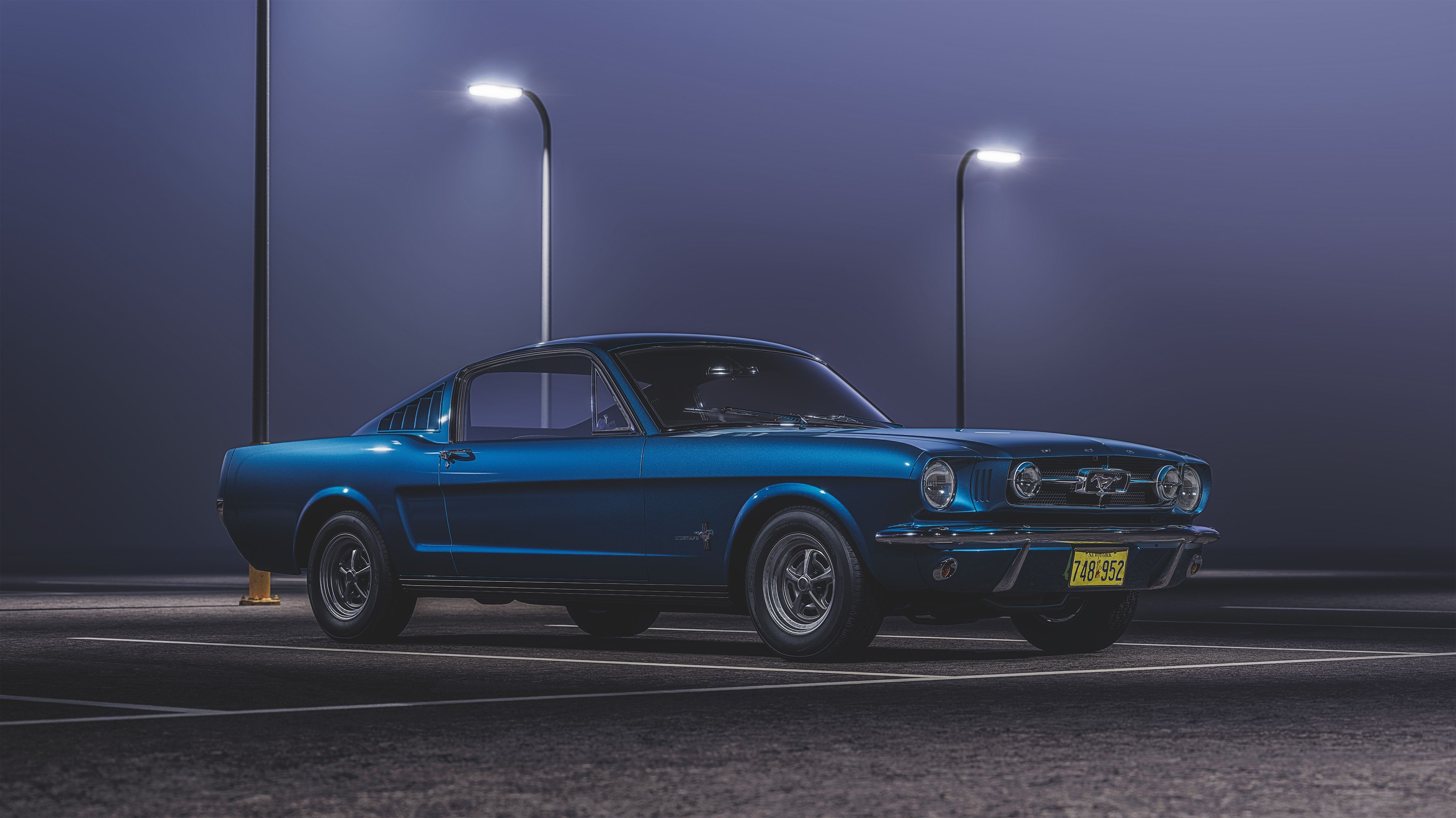 1965 Model, Mustang Wallpaper, 3840x2160 HD Desktop