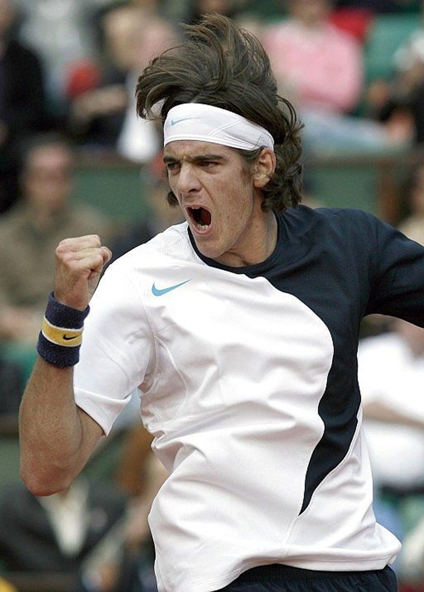 French Open 2007, Juan Martin del Potro Wallpaper, 1420x1980 HD Phone