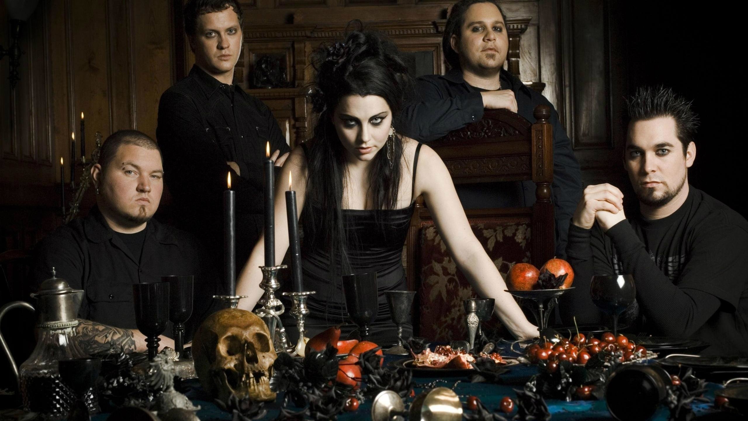 Evanescence, Emotionally-charged lyrics, Epic soundscapes, Timeless classics, 2560x1440 HD Desktop