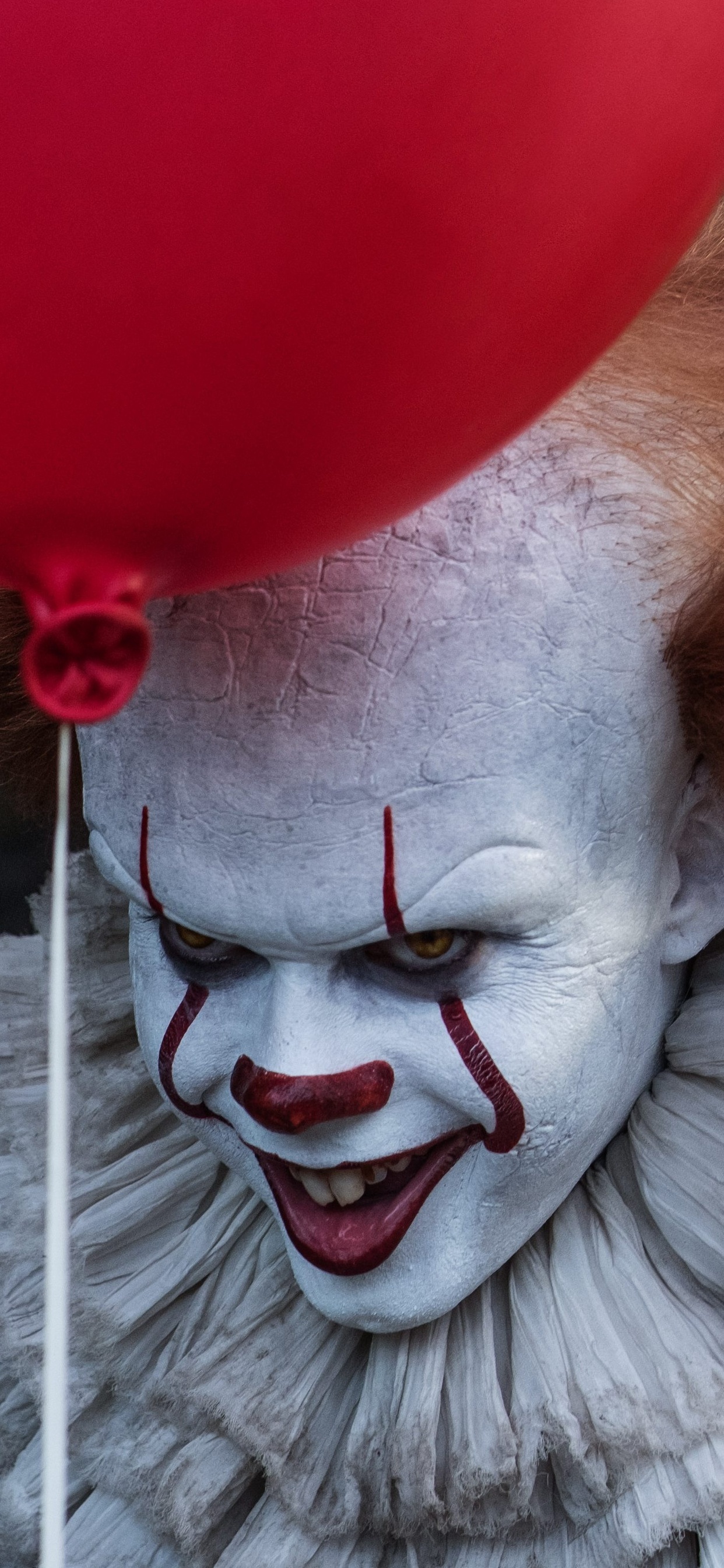 Bill Skarsgard, Movies, Clown Pennywise, iPhone XS Max, 1250x2690 HD Phone