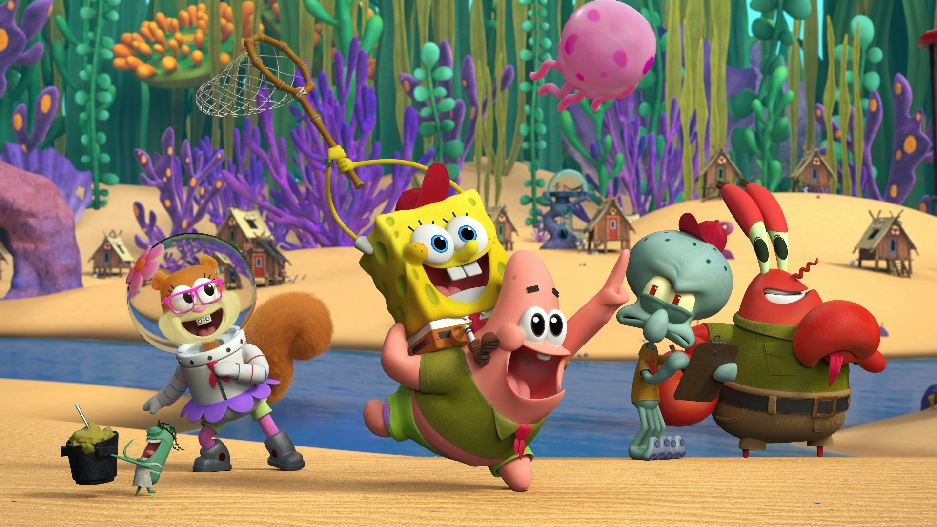 Sandy Cheeks, Kamp Koral, First look, Den of Geek, 1920x1080 Full HD Desktop