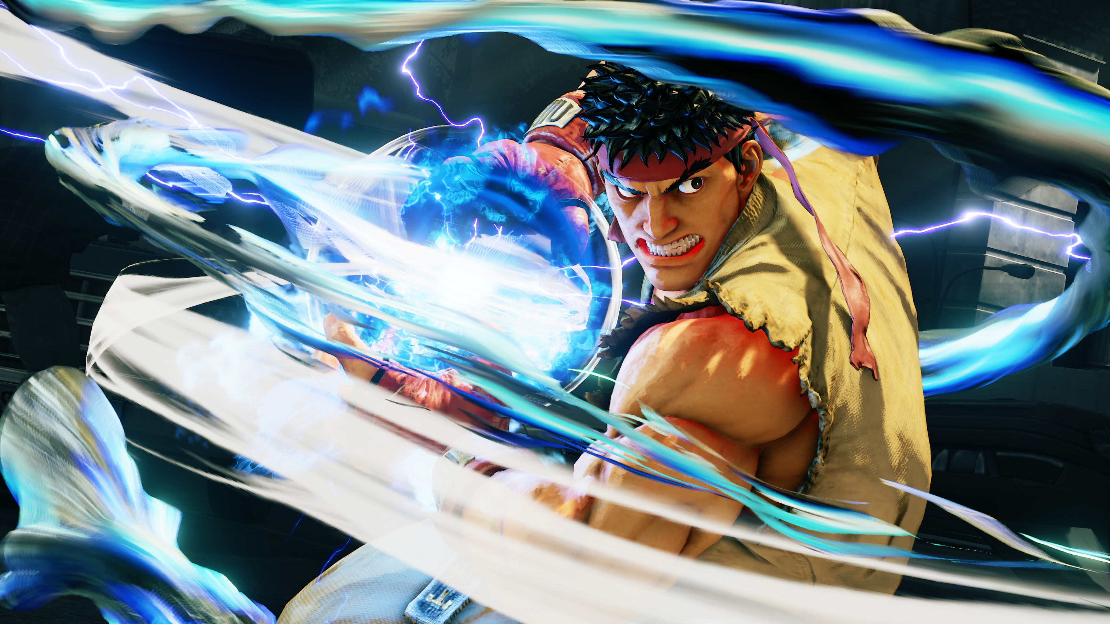 Fighting Game, Ryu, Street Fighter V, Games, 3840x2160 4K Desktop