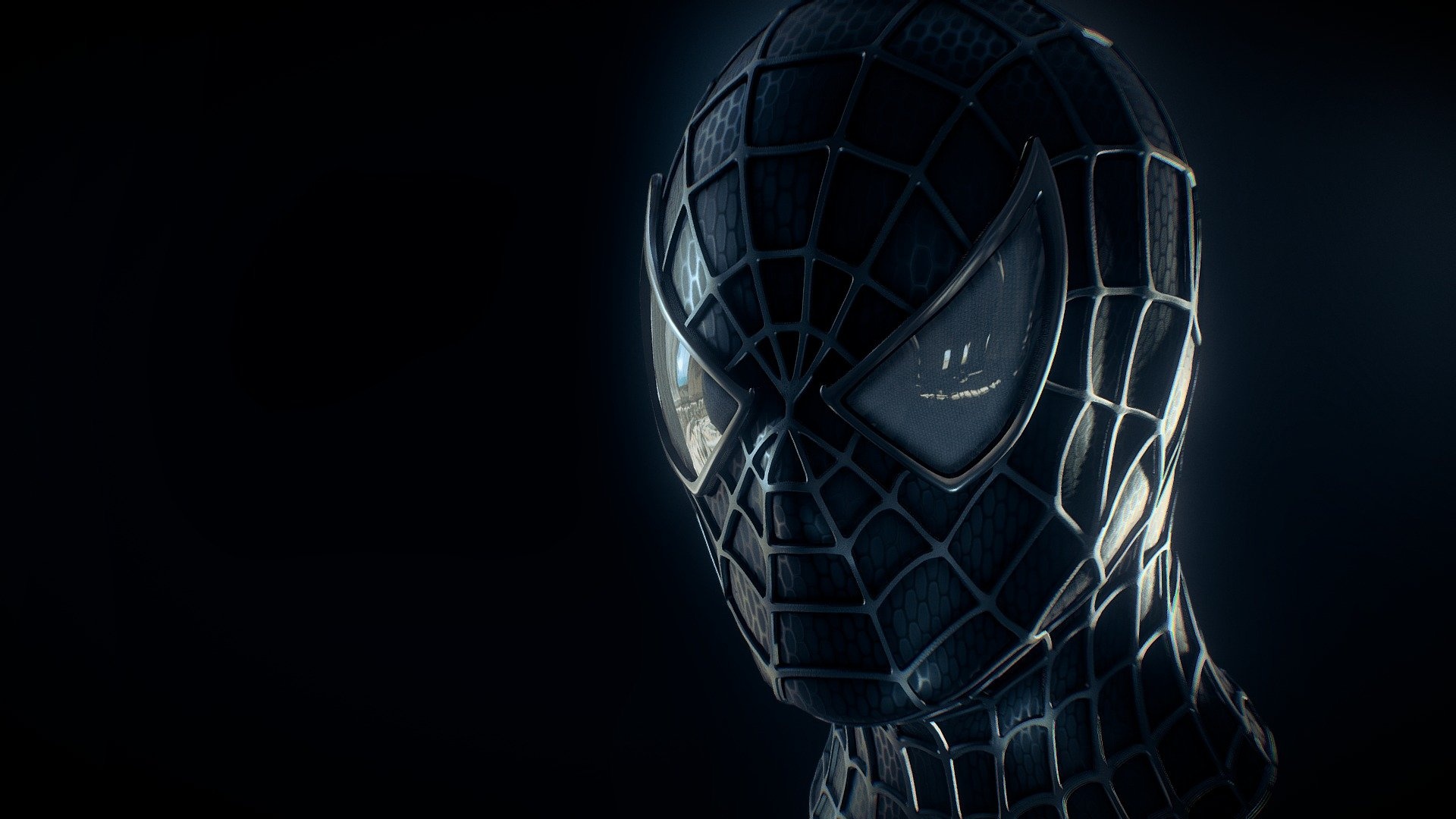 Sam Raimi films, Spiderman symbiote, Folksywig model, 1920x1080 Full HD Desktop