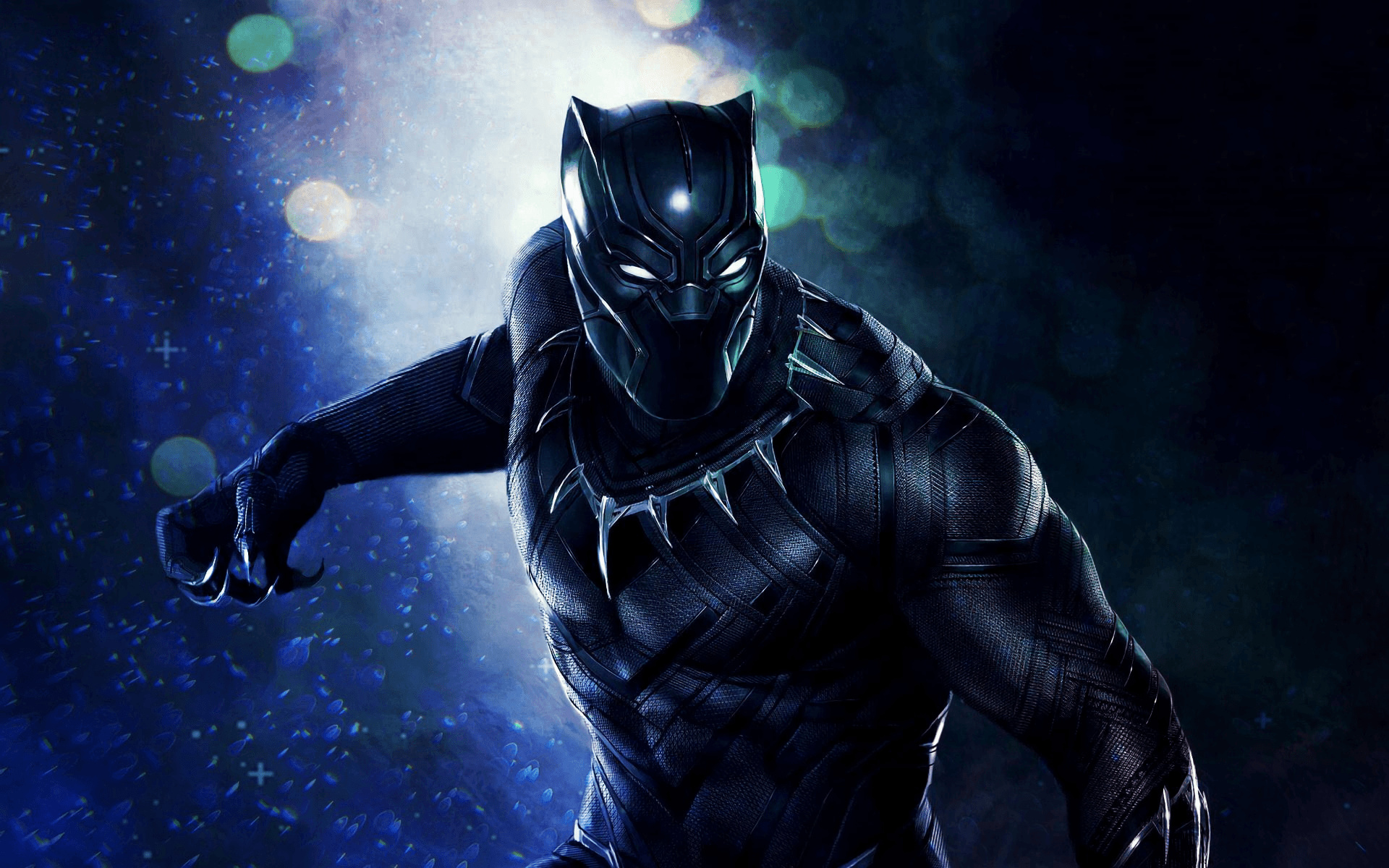 2K resolution wallpapers, Epic black panther, Movie magic, Powerful superhero, 1920x1200 HD Desktop