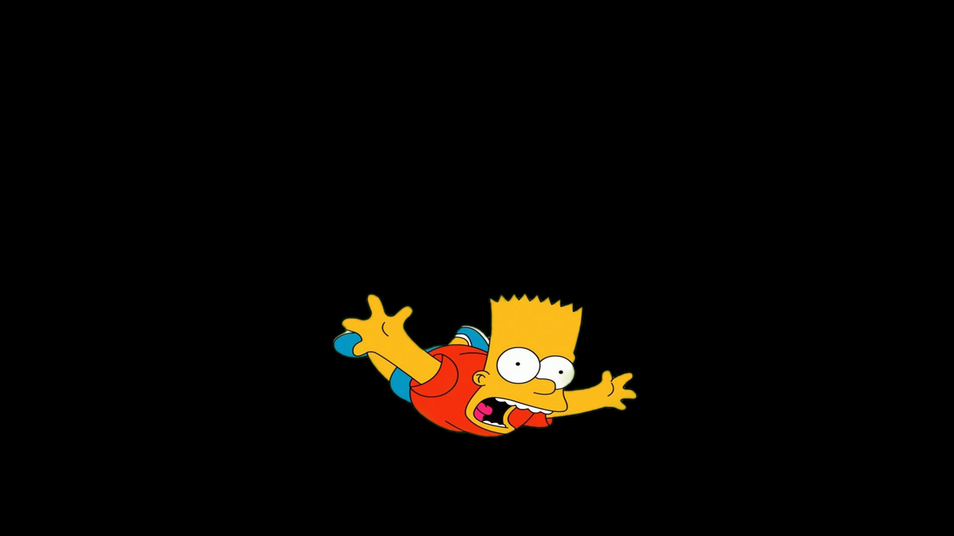 Bart Simpson, Funny Wallpaper, 3840x2160 4K Desktop