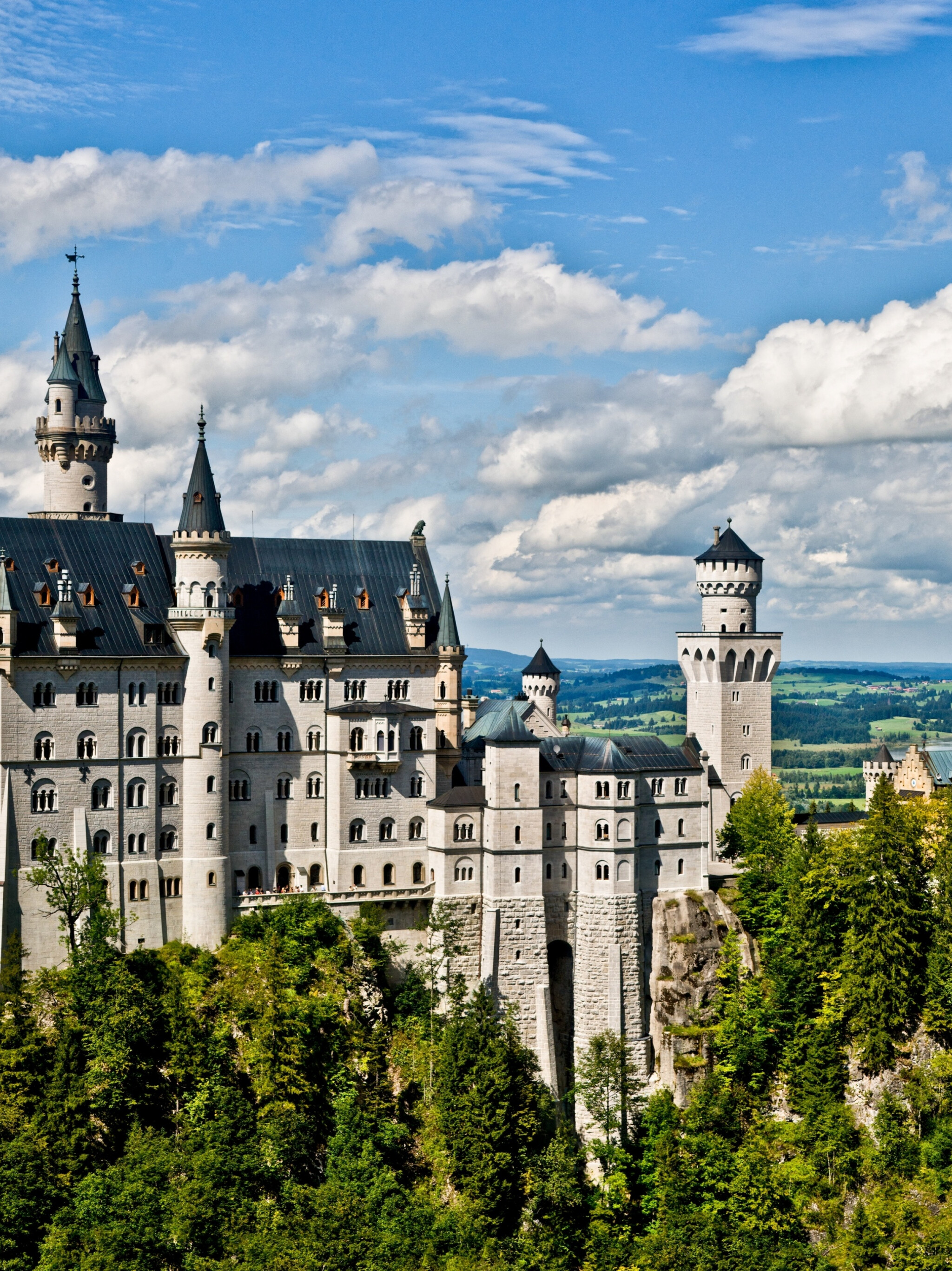 Neuschwanstein Castle, 5k, Retina, Ultra HD, 2050x2740 HD Phone