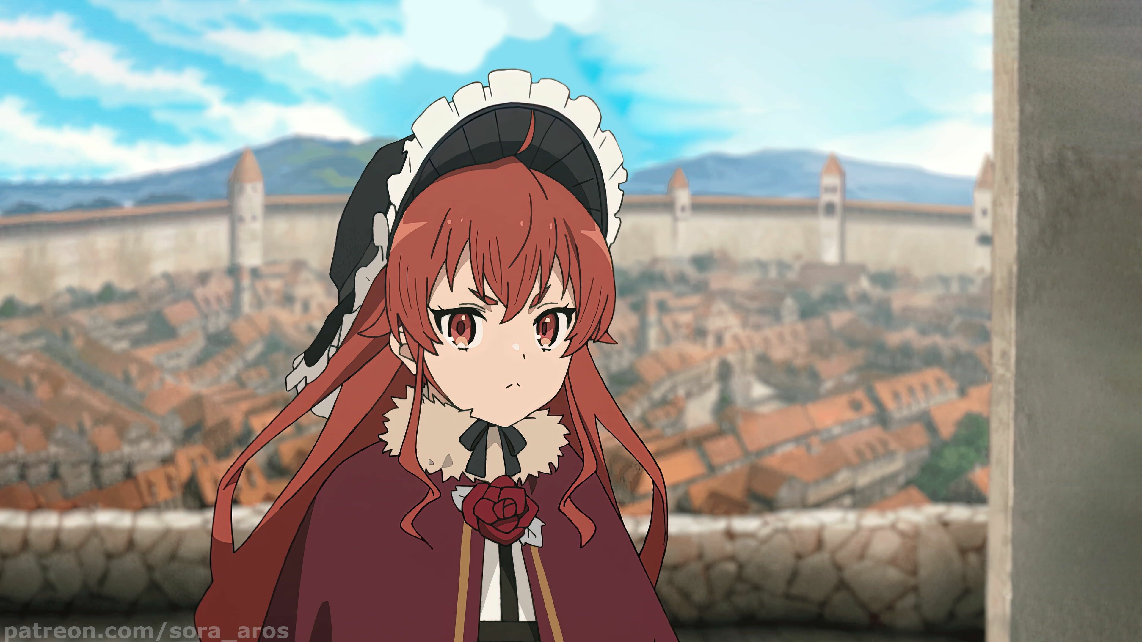 Mushoku Tensei, Eris Boreas Greyrat, Anime City, 3840x2160 4K Desktop