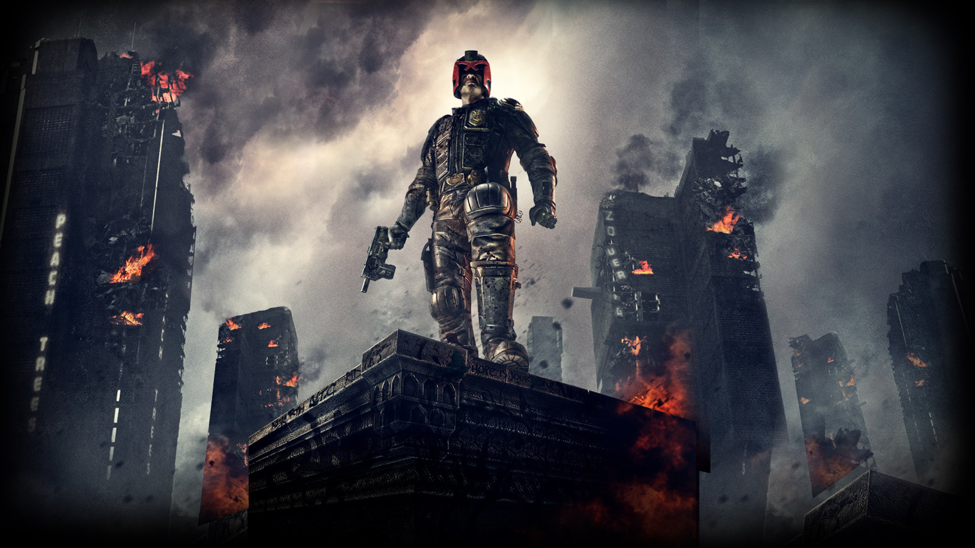 Dredd HD wallpaper, Background image, Judge character, Film, 1920x1080 Full HD Desktop