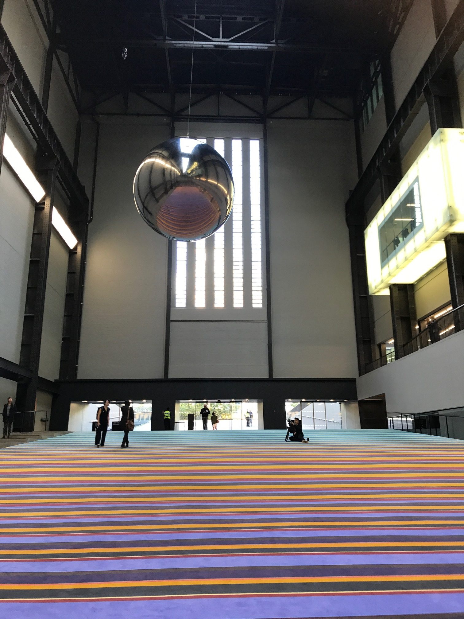 Tate Modern, Turbine Hall, Superflex exhibition, 1520x2020 HD Phone