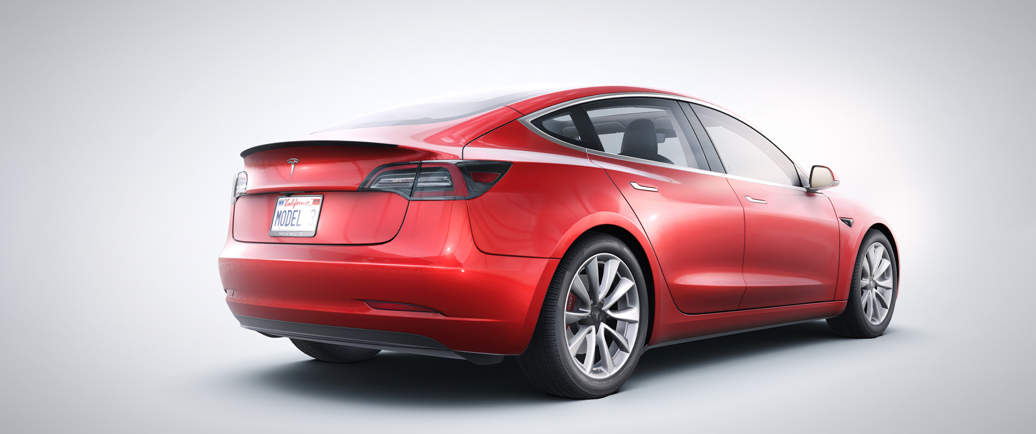 Tesla Model 3, Captivating photography, Karol Miklas, High-definition, 3440x1440 Dual Screen Desktop