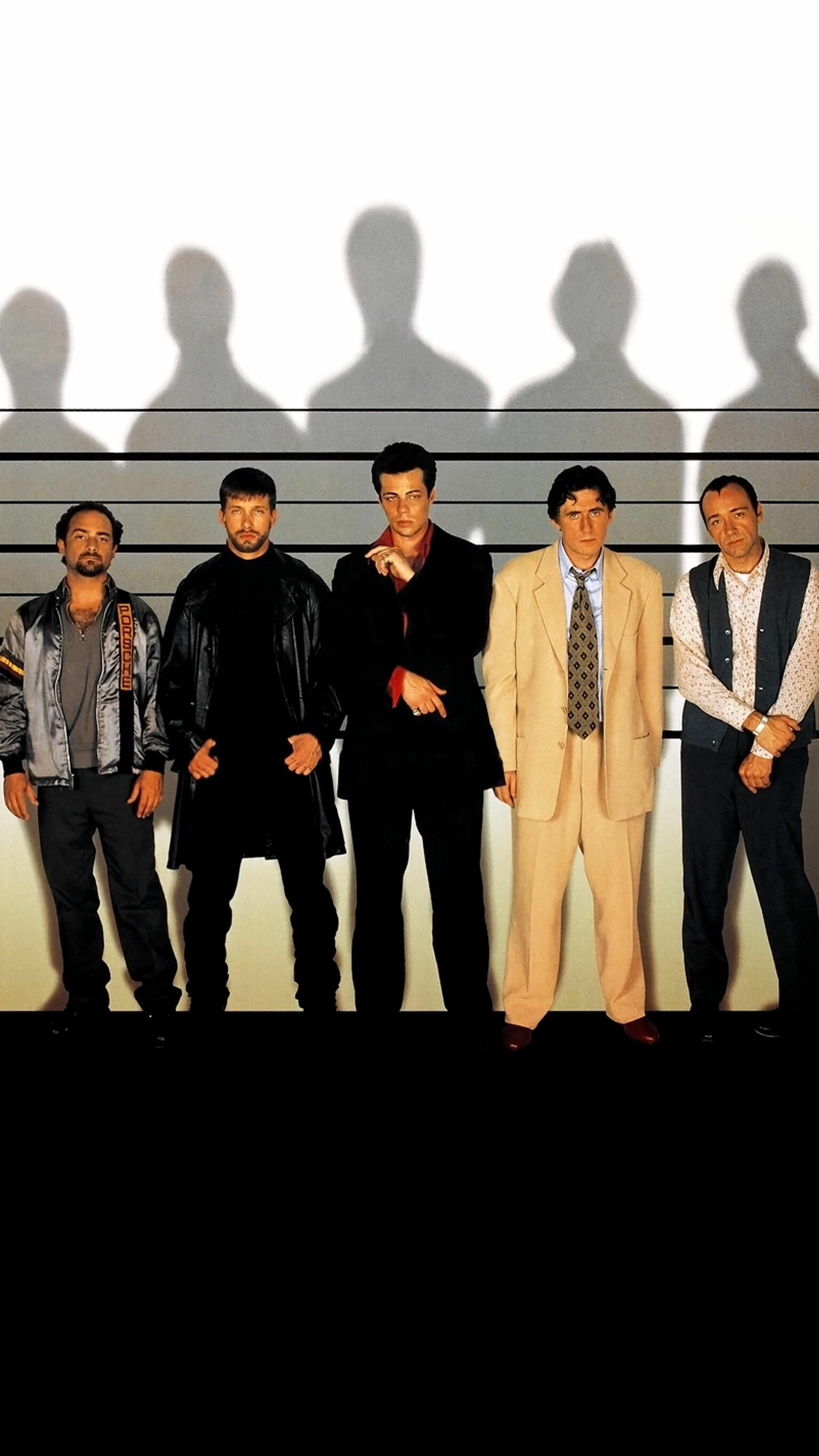 Stephen Baldwin and Benicio del Toro, The Usual Suspects Wallpaper, 1540x2740 HD Phone