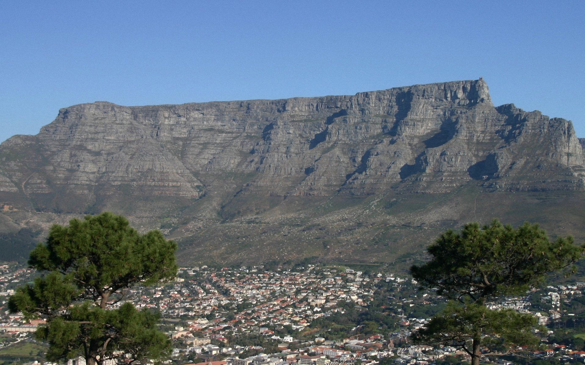 Table Mountain, Outdoor, Cape Town, 1920x1200 HD Desktop