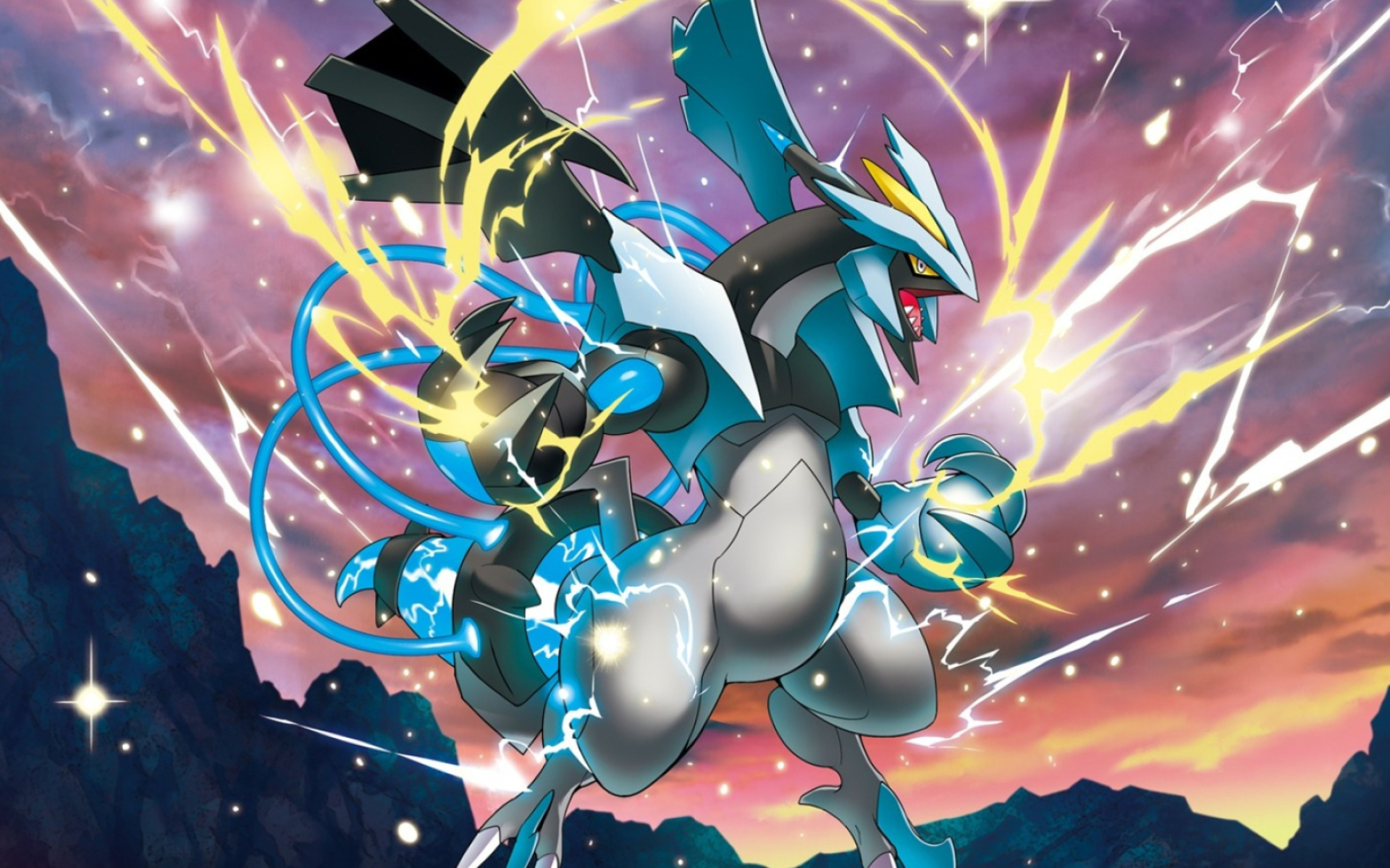 Kyurem, Pokemon White version, Legendary Pokemon, Game character, 1920x1200 HD Desktop