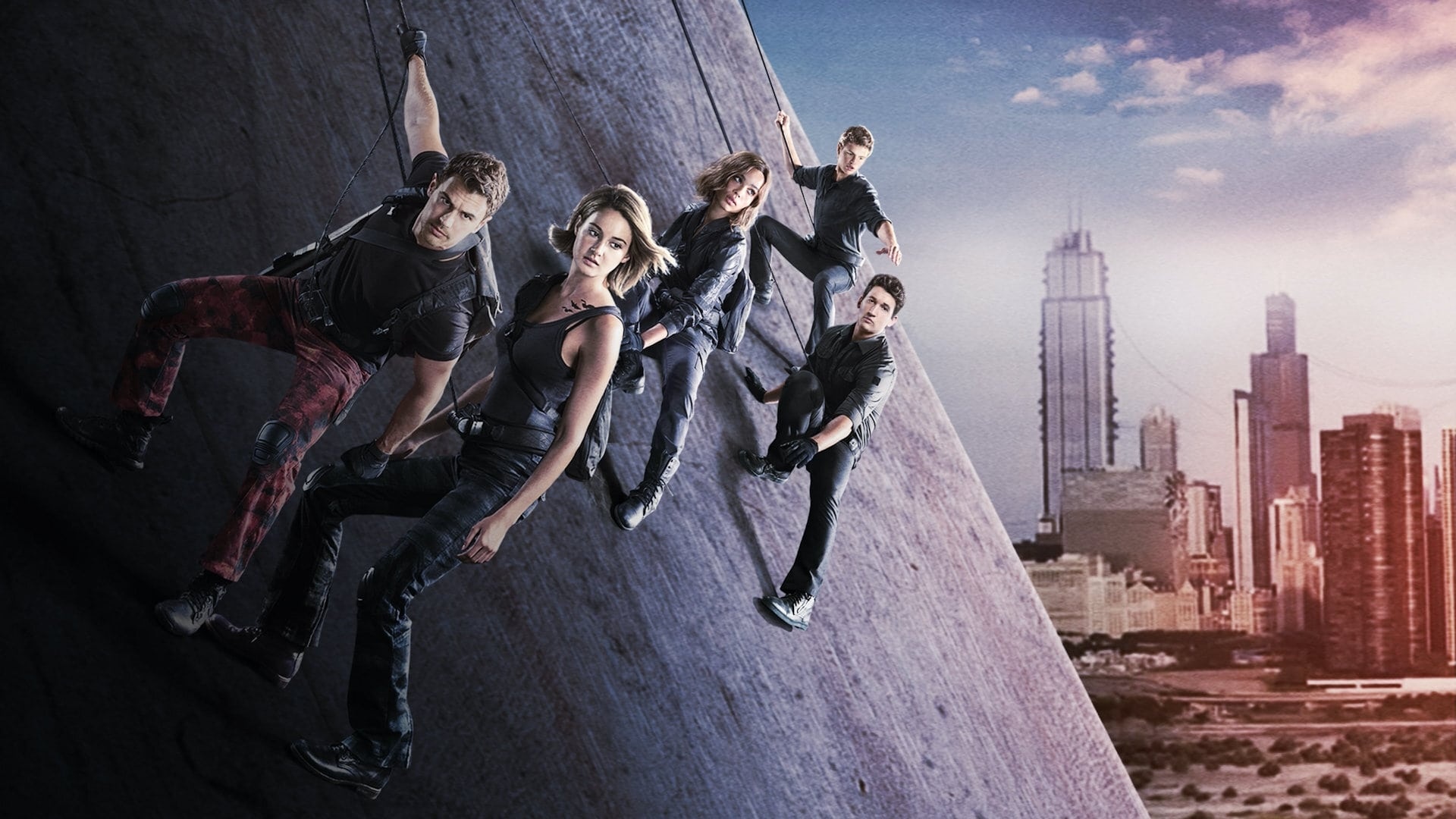 Allegiant movie, Movie backdrops, Movie database, Dystopian setting, 1920x1080 Full HD Desktop