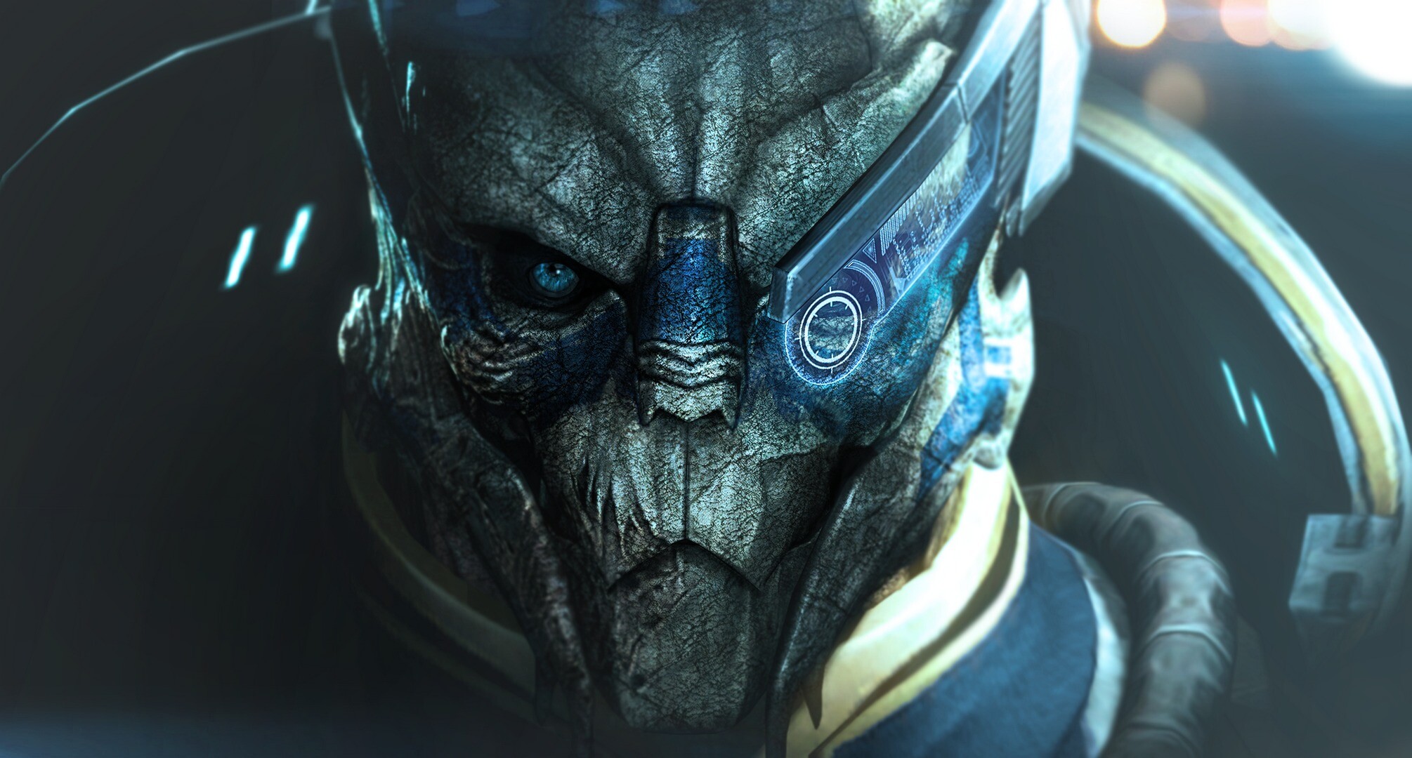 Garrus Vakarian, Mass Effect, High quality, Background image, 2010x1080 HD Desktop