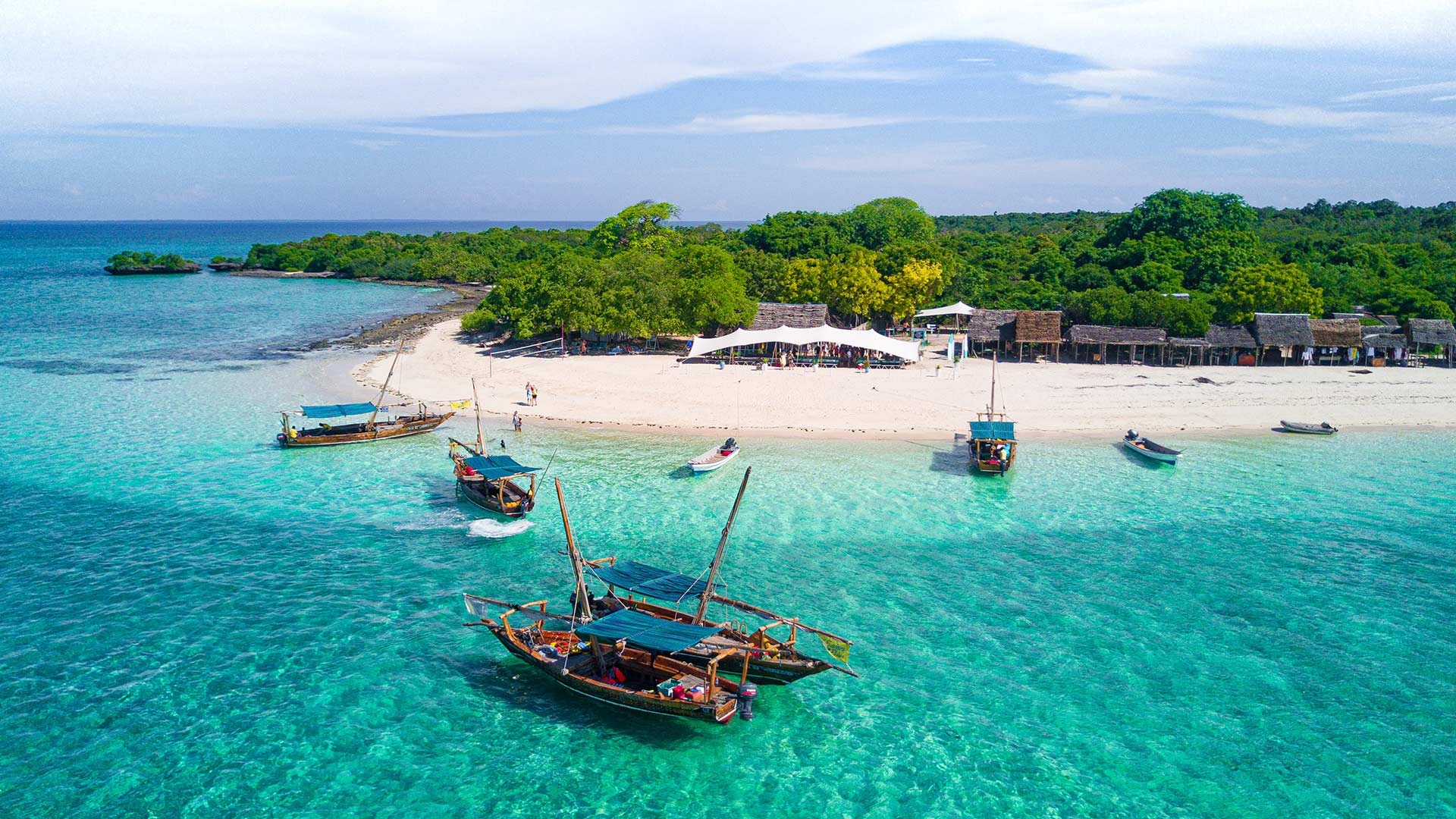 Safari Blue Zanzibar, Traditional dhow tours, Sailing adventure, Coastal beauty, 1920x1080 Full HD Desktop