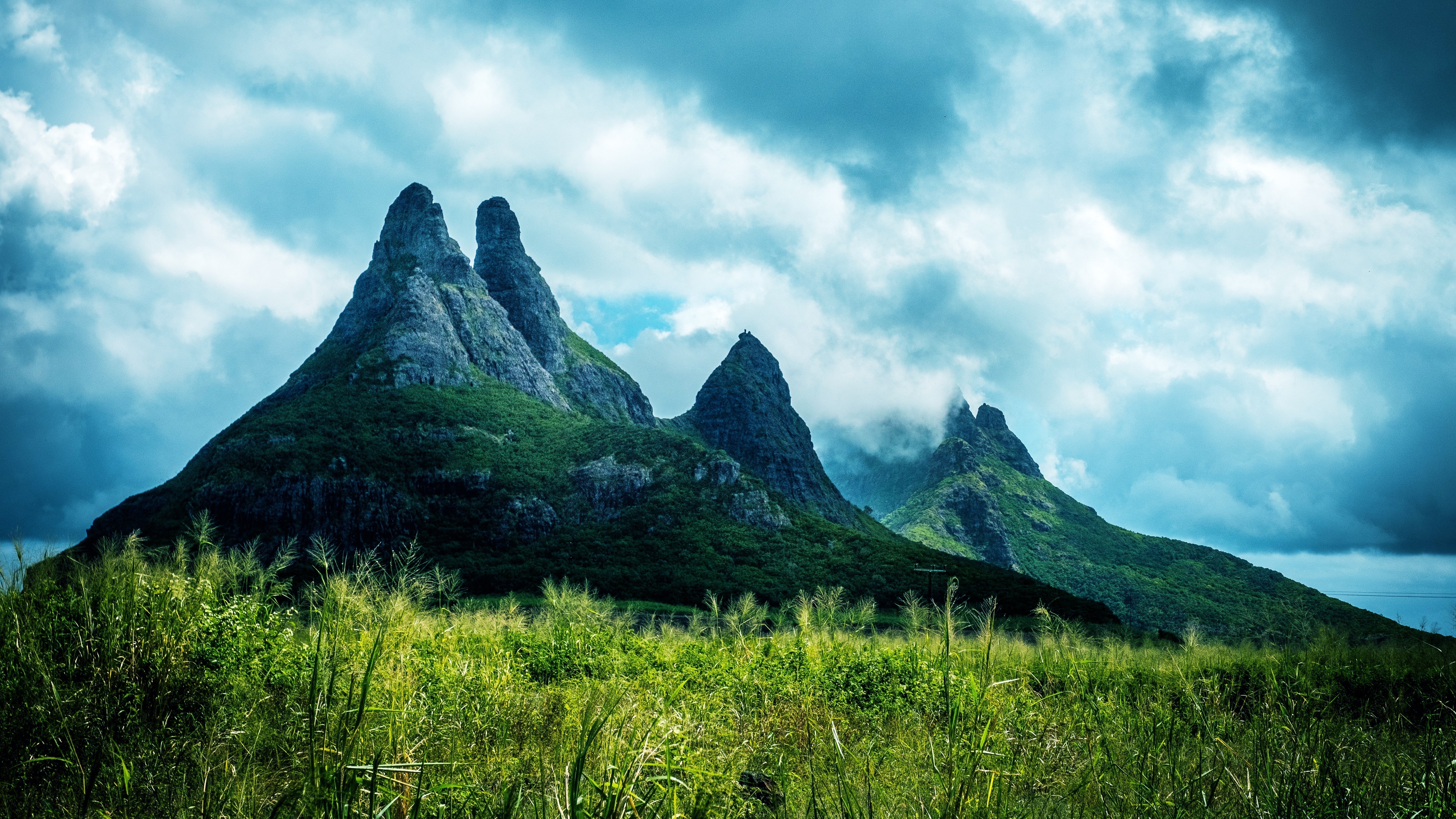 Mauritius Island, Mont du Rempart, Stunning wallpapers, Backiee, 3840x2160 4K Desktop