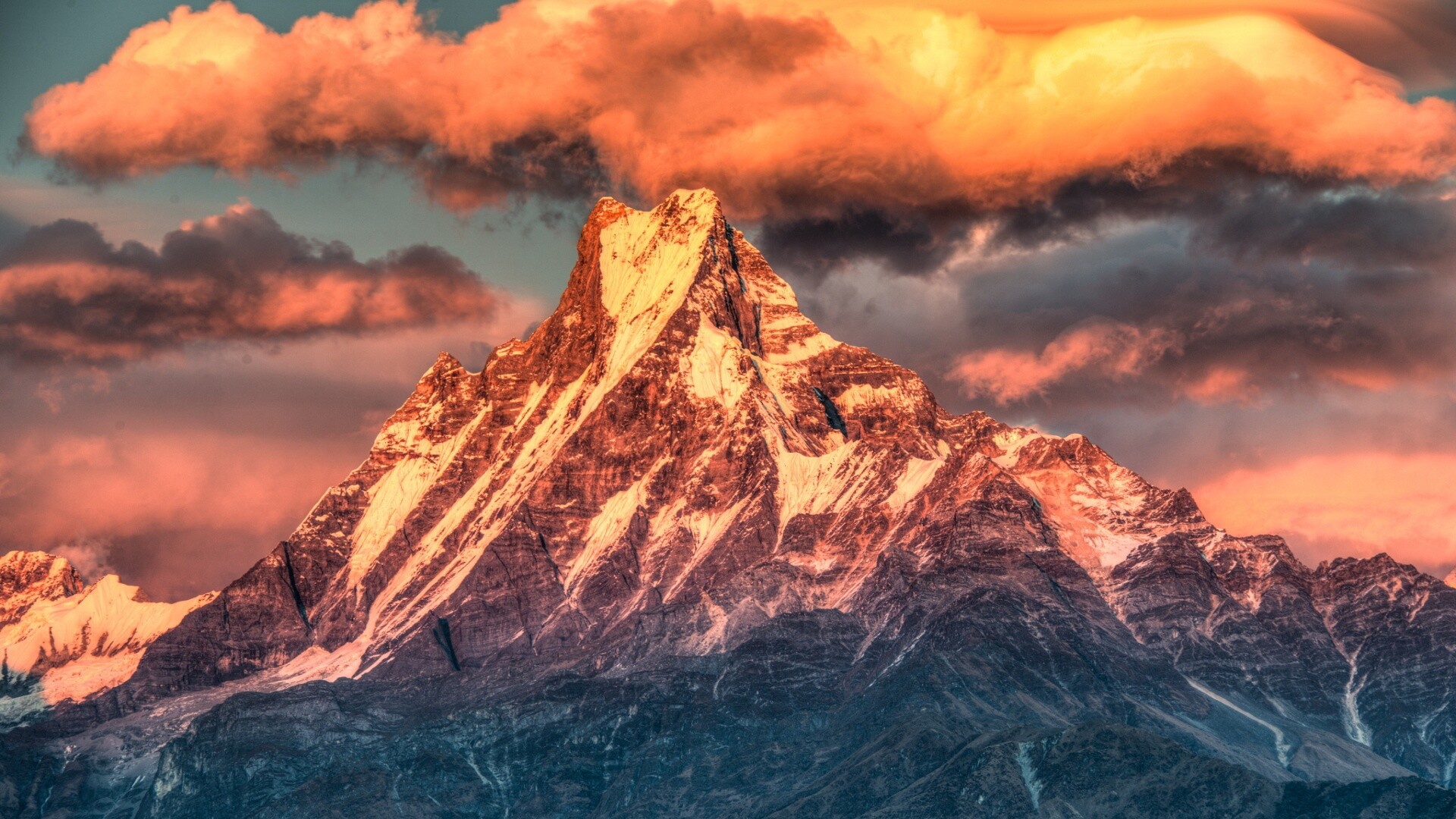 Himalayas wallpaper, background image, 1920x1080 Full HD Desktop