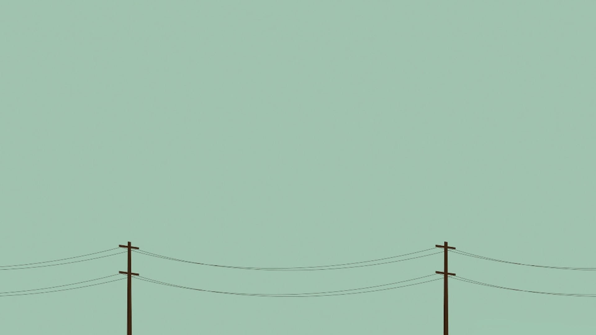 Power lines, Simple Wallpaper, 1920x1080 Full HD Desktop