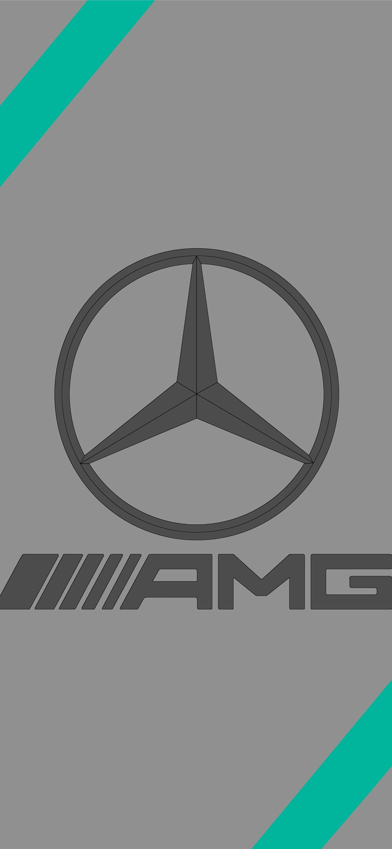 Logo art, Mercedes-Benz Wallpaper, 1290x2780 HD Phone