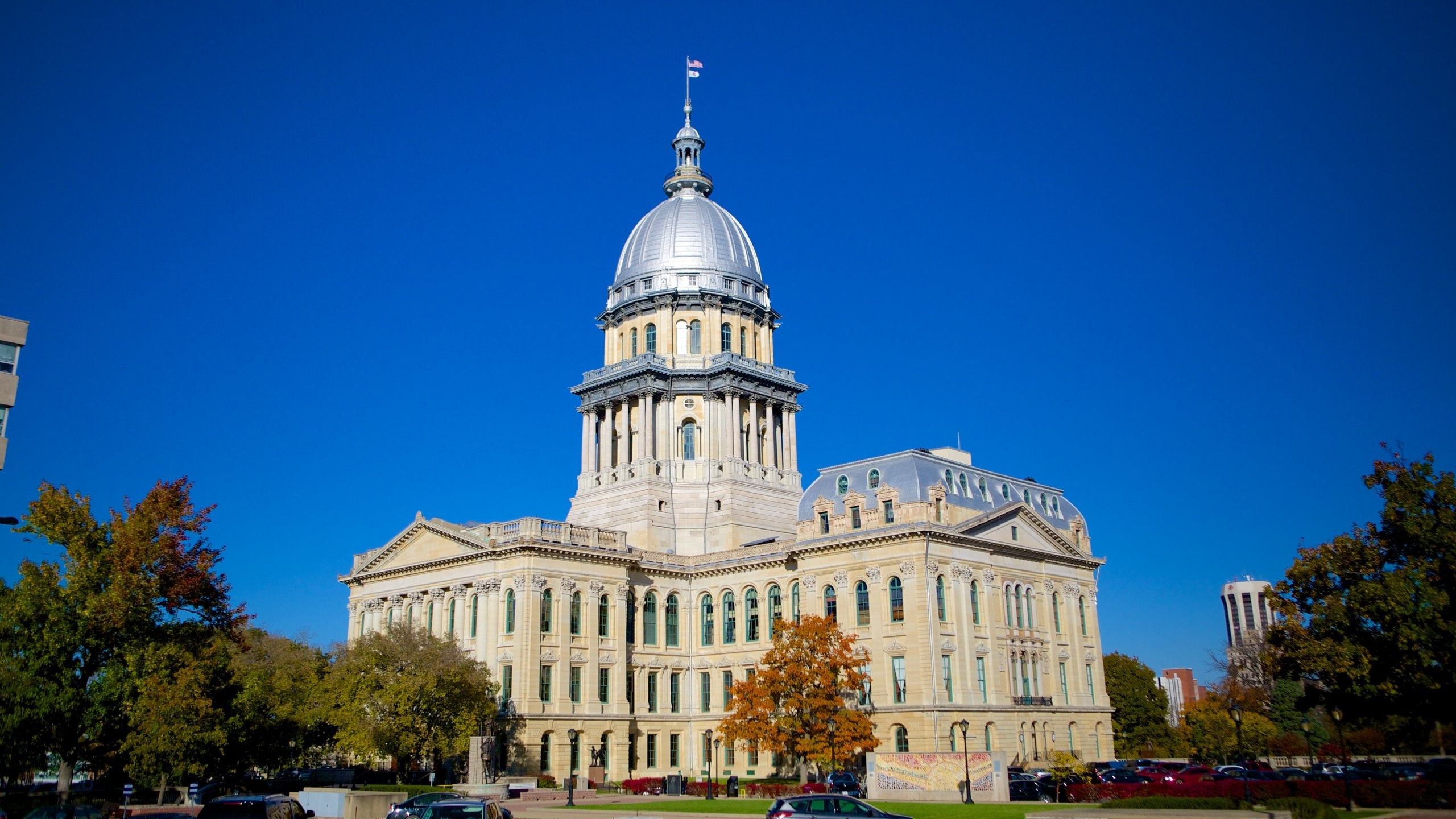 Springfield, Illinois, State capitol, Vacation rentals, 2560x1440 HD Desktop