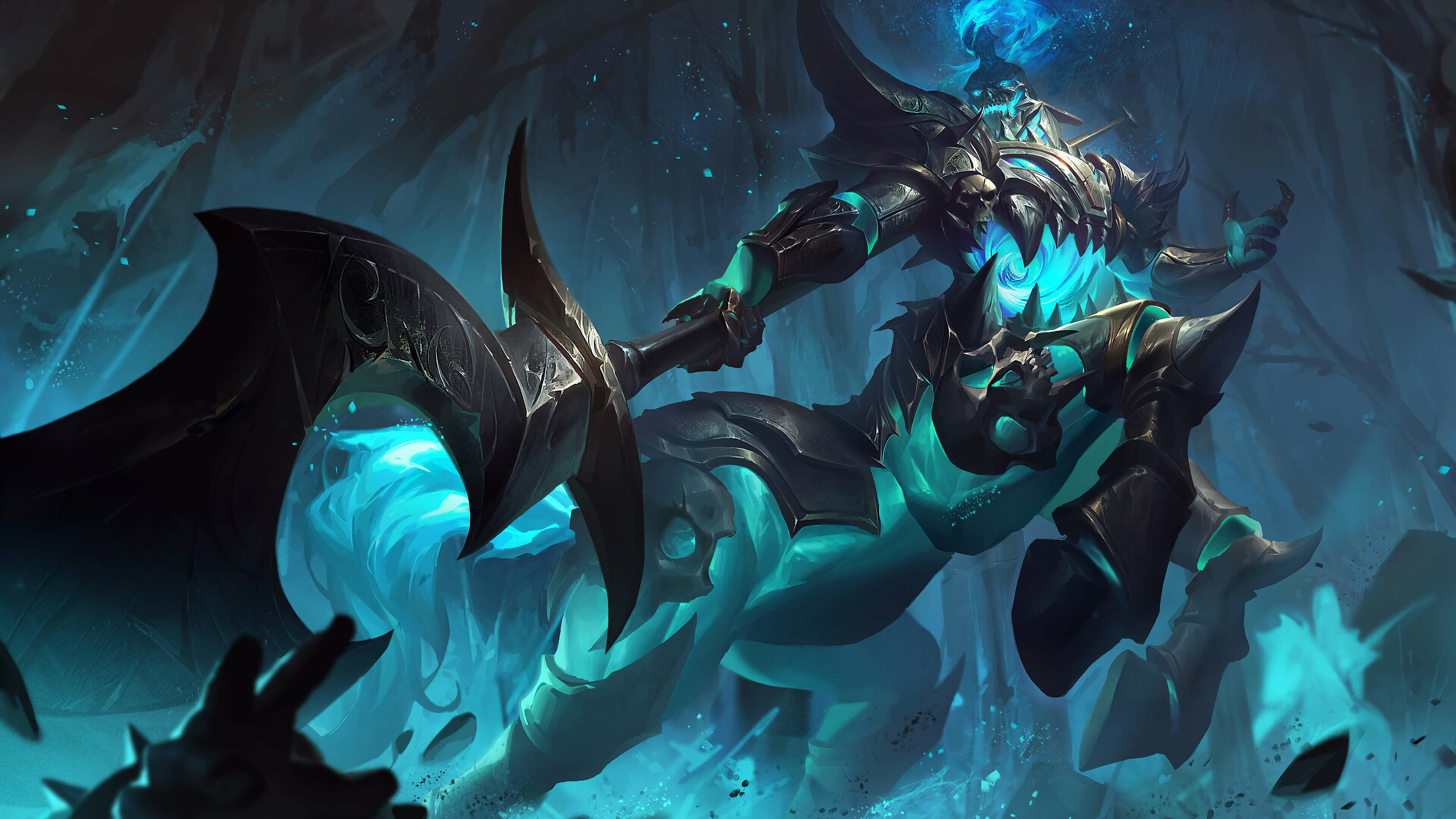 League of Legends, Hecarim champion, Ultra HD 4K wallpaper, Equestrian power, 3840x2160 4K Desktop