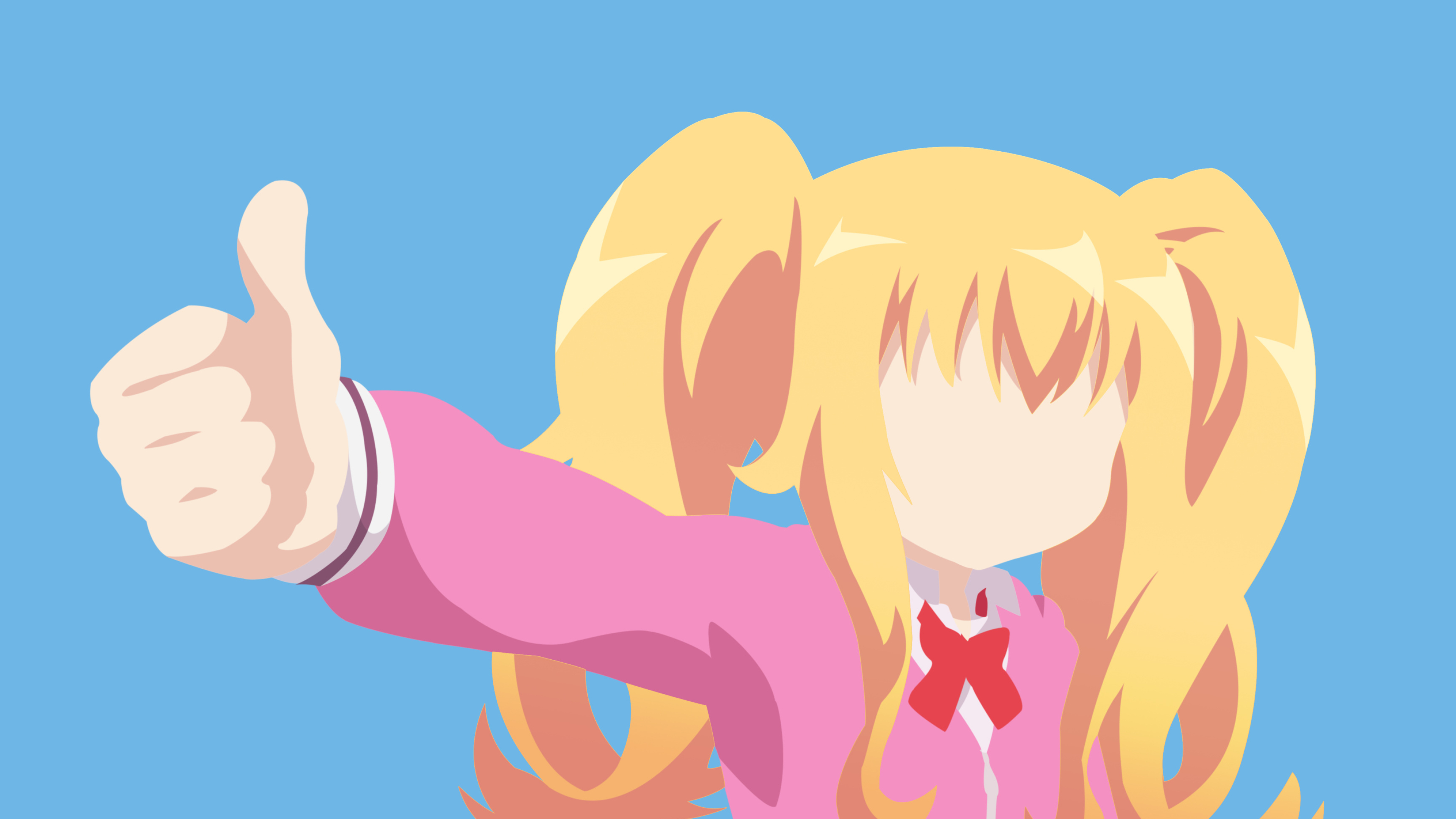 Gabriel DropOut, Gabriel White Tenma, Tekmac, Minimalism, 3840x2160 4K Desktop