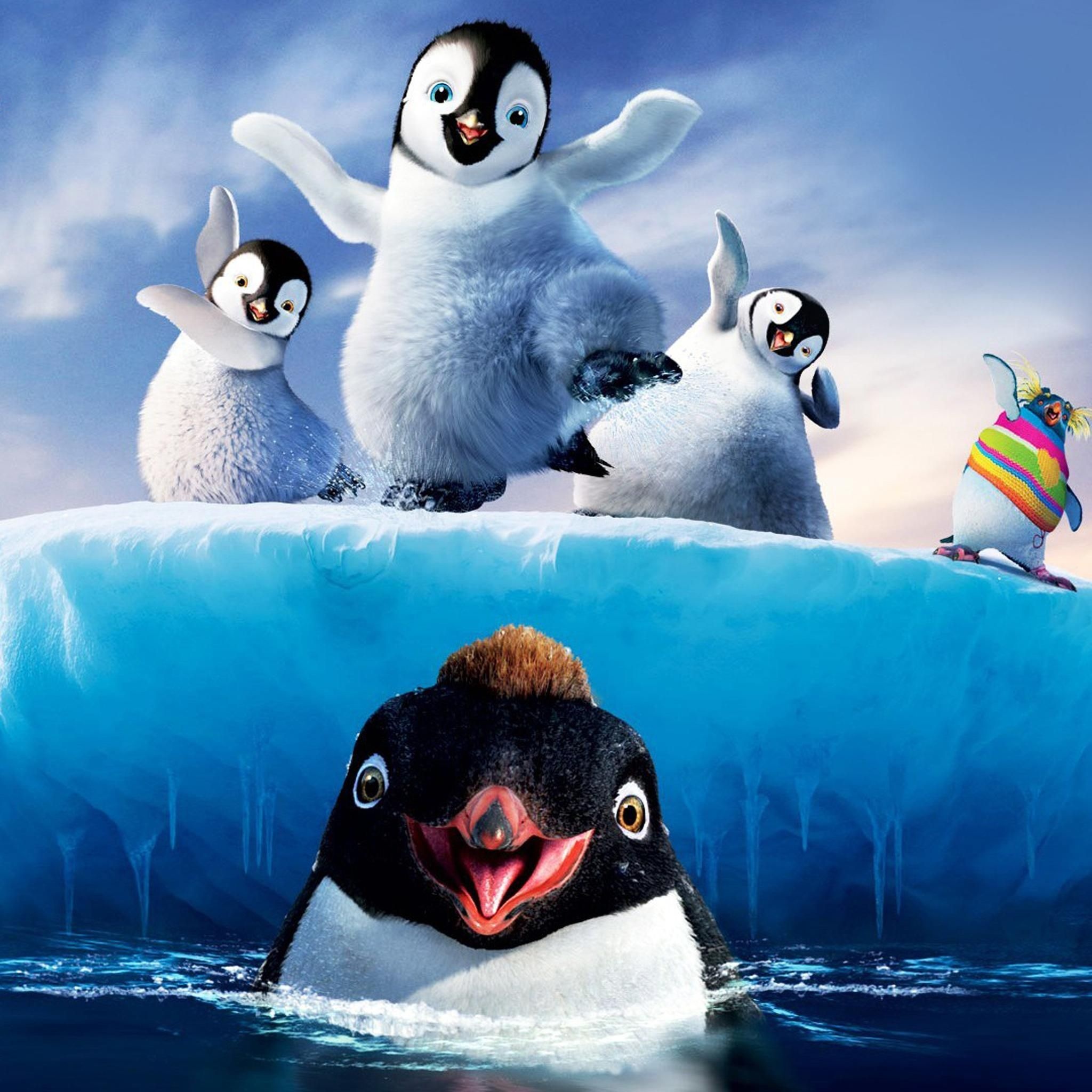 Happy Feet Two, Happy Feet Wallpaper, 2050x2050 HD Phone