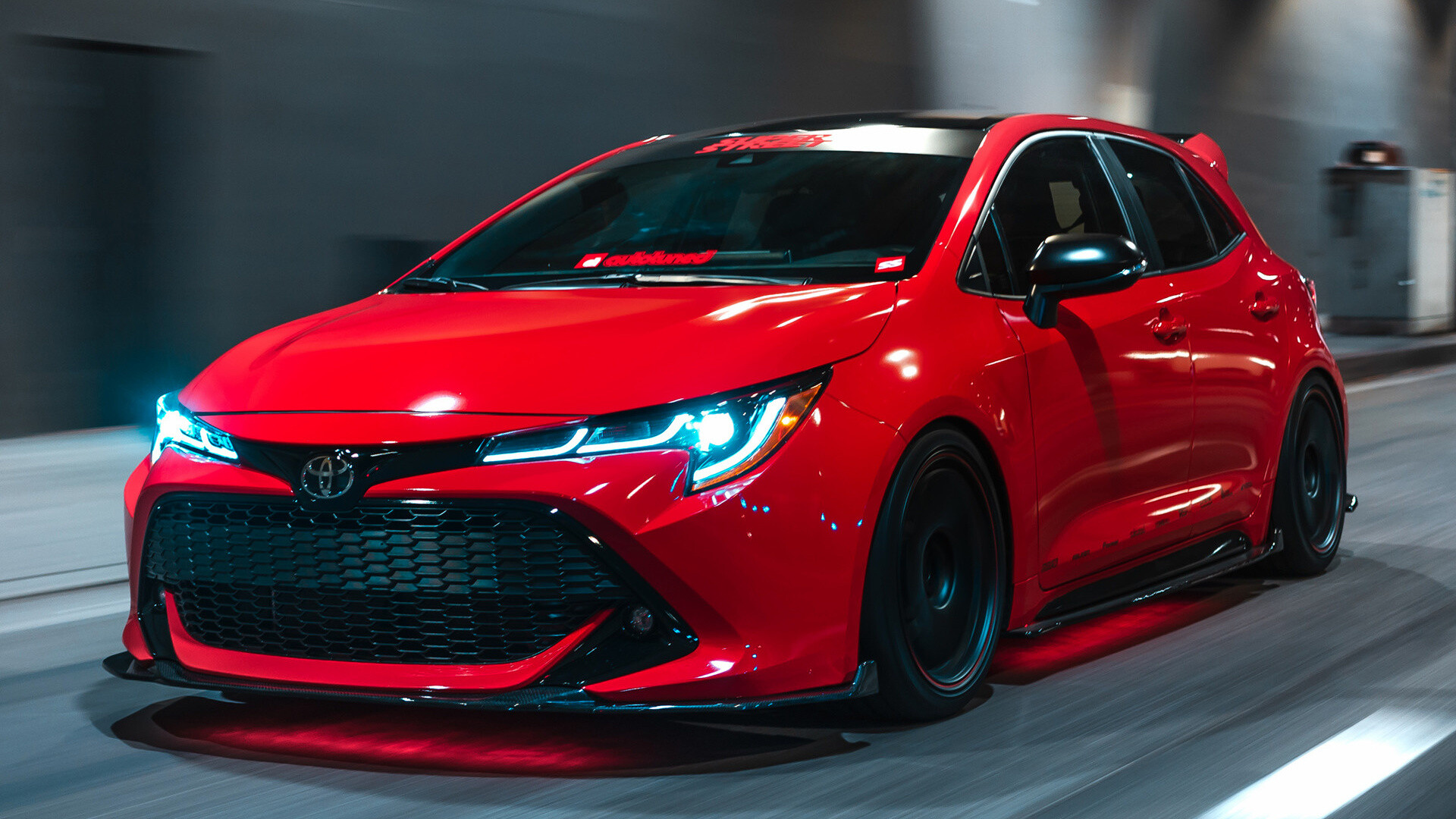 2018 Toyota Corolla, Super Street edition, Sleek design, High-performance car, 1920x1080 Full HD Desktop