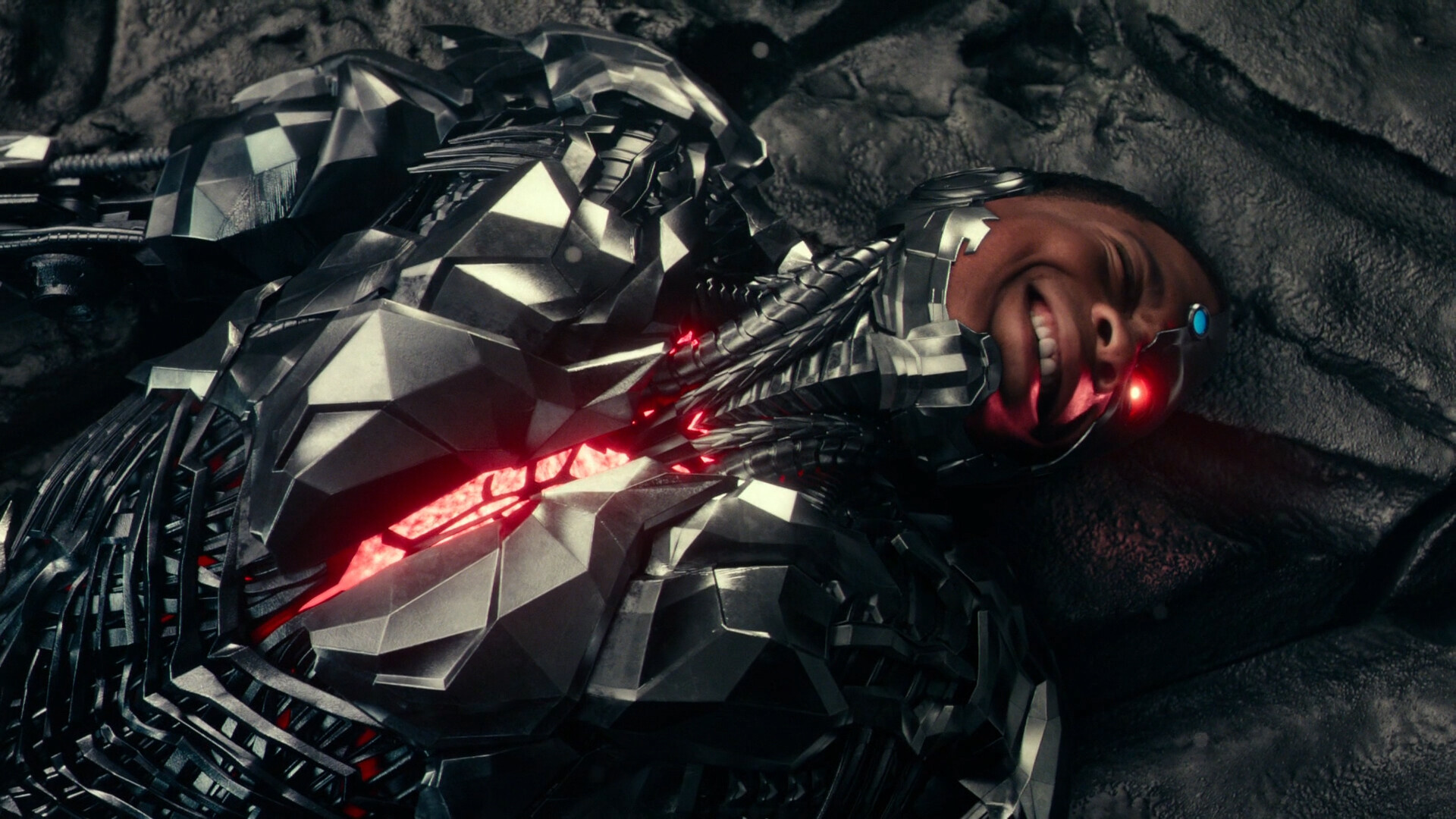 Robbie Reid, Justice League, Cyborg rig, 1920x1080 Full HD Desktop