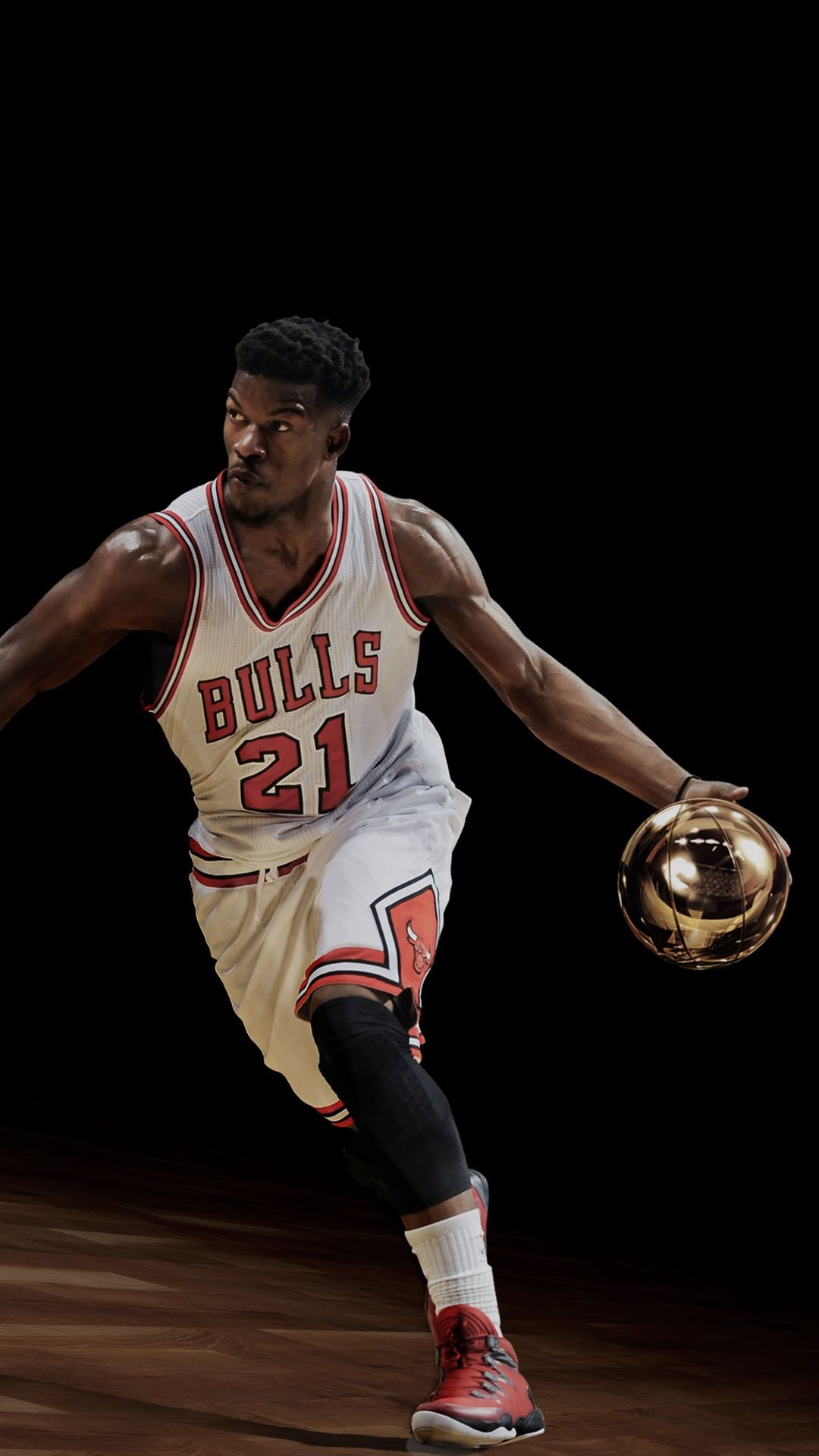 Golden ball, Jimmy Butler Wallpaper, 1080x1920 Full HD Phone