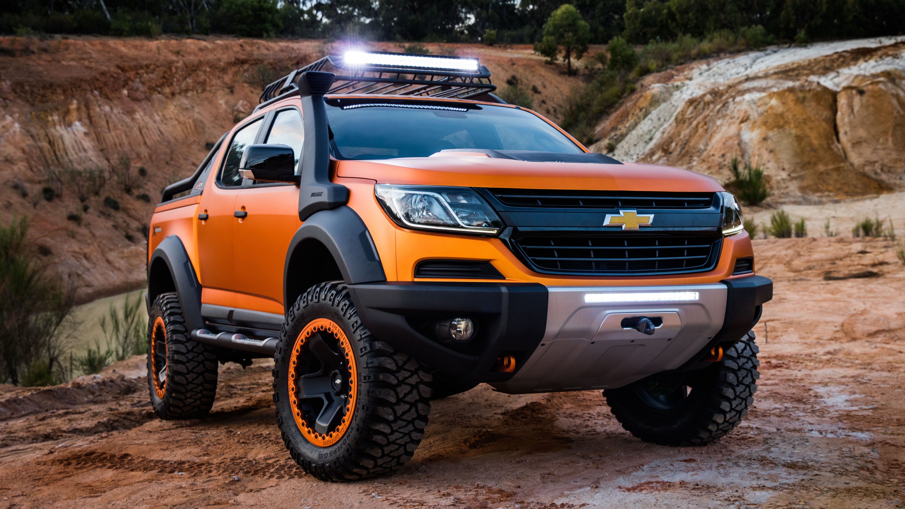 2016 Model, Chevrolet Colorado Wallpaper, 3840x2160 4K Desktop