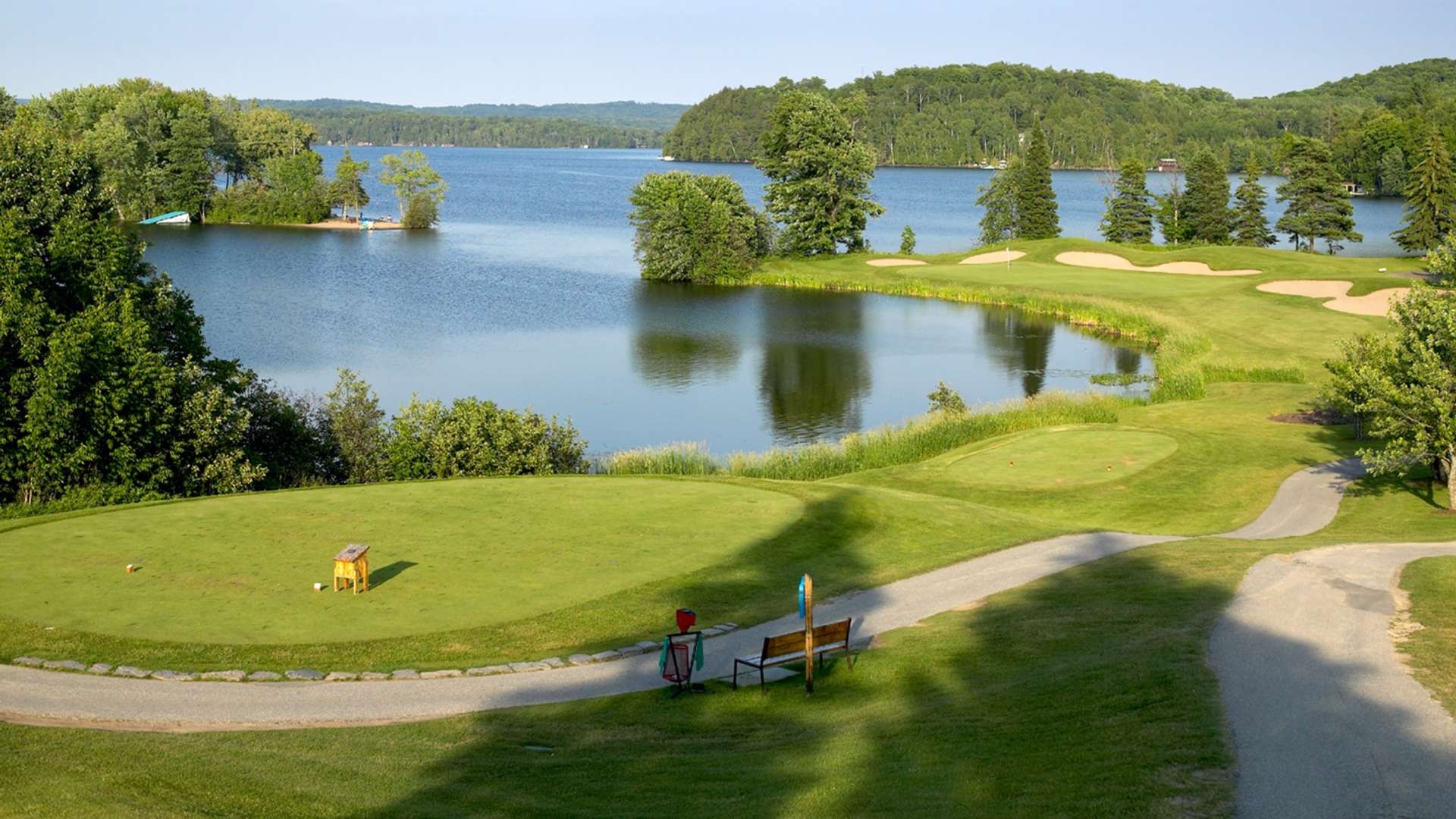 Huntsville, Travels, Deerhurst lakeside, Golf course, 1920x1080 Full HD Desktop