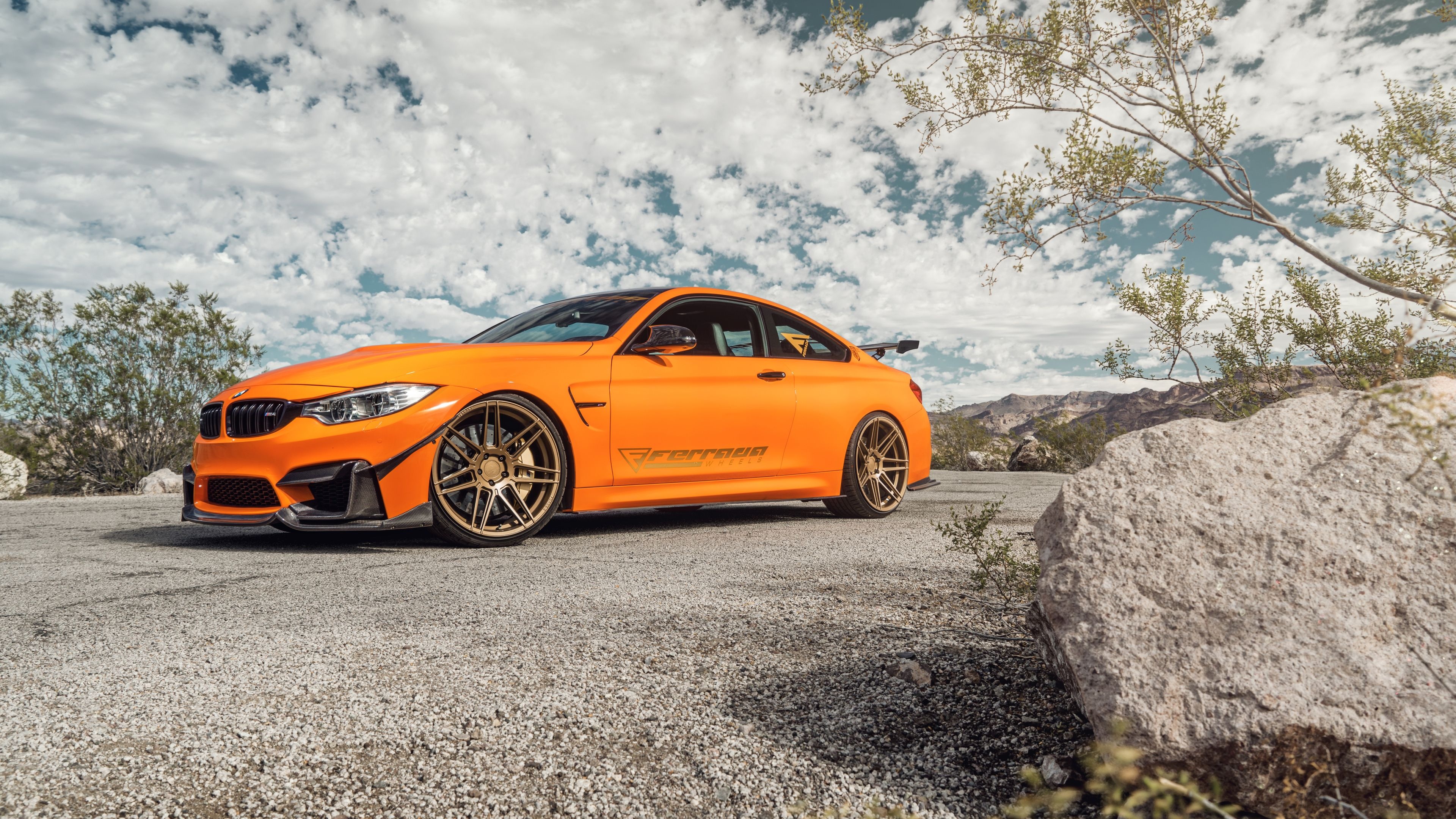 Ferrada Wheels, BMW M4 Wallpaper, 3840x2160 4K Desktop