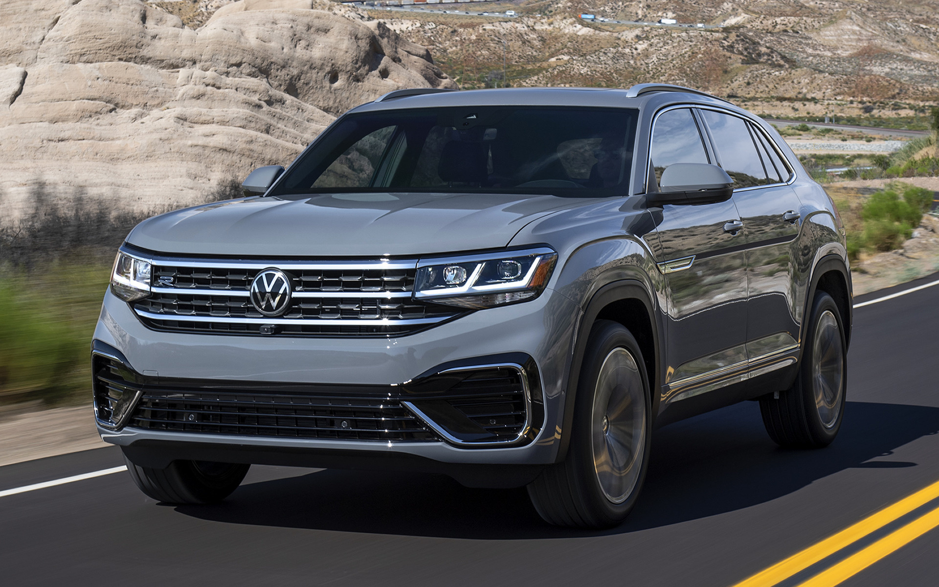 Volkswagen Atlas, Cross Sport R-Line, HD wallpapers, Car pixel, 1920x1200 HD Desktop