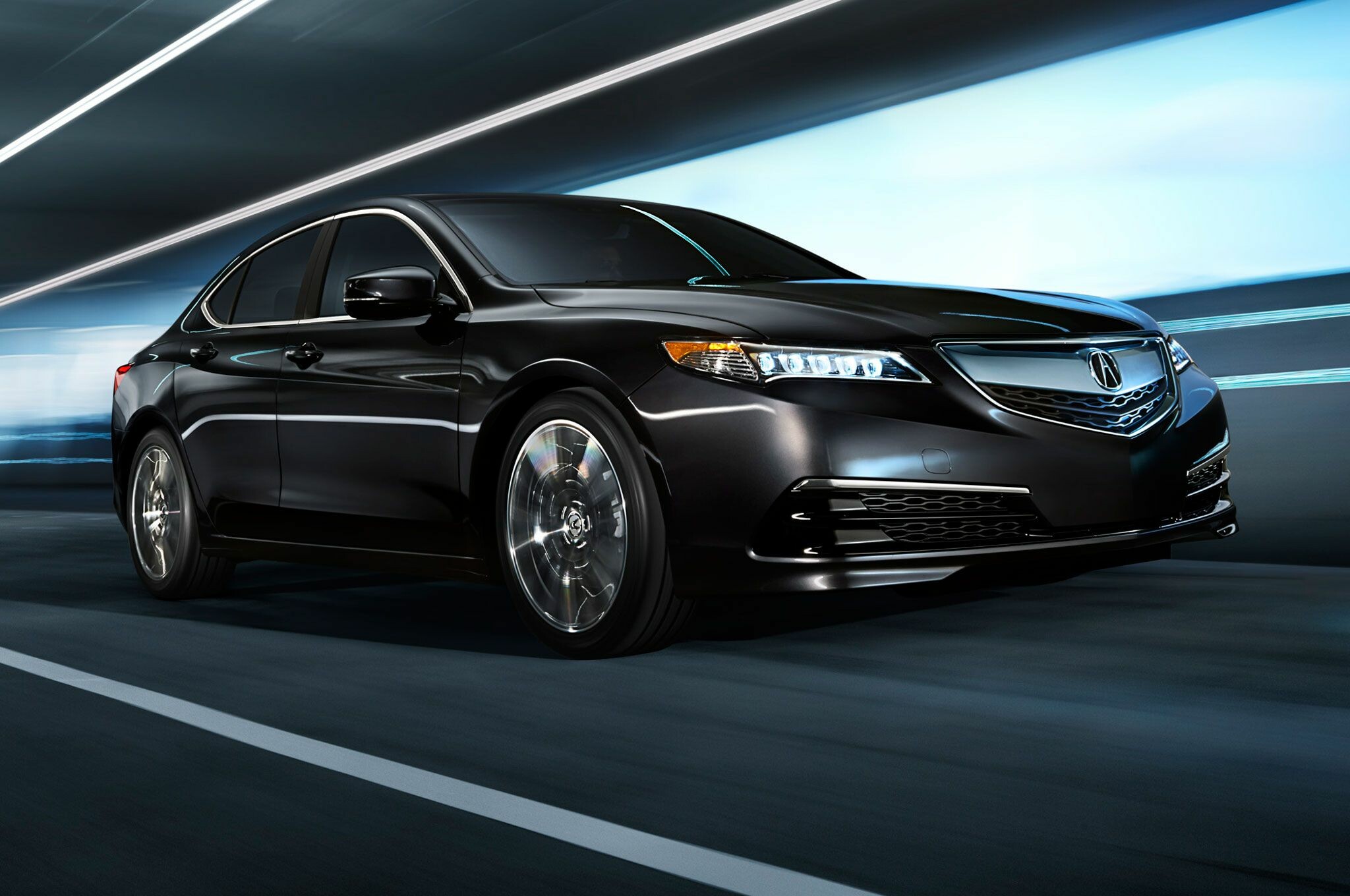 Acura TLX, 4K HD wallpaper, Sleek sedan, Sporty elegance, 2050x1360 HD Desktop